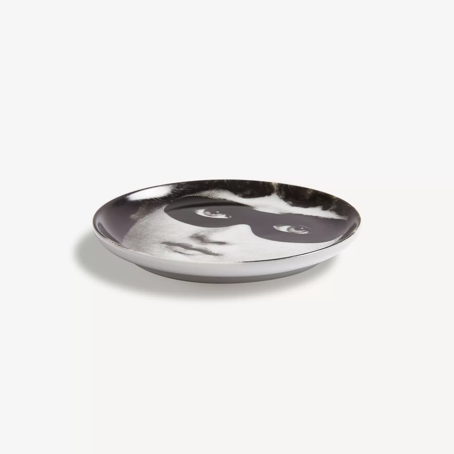 Glasses And Coasters<Fornasetti Coaster Tema E Variazioni N.22 White/Black