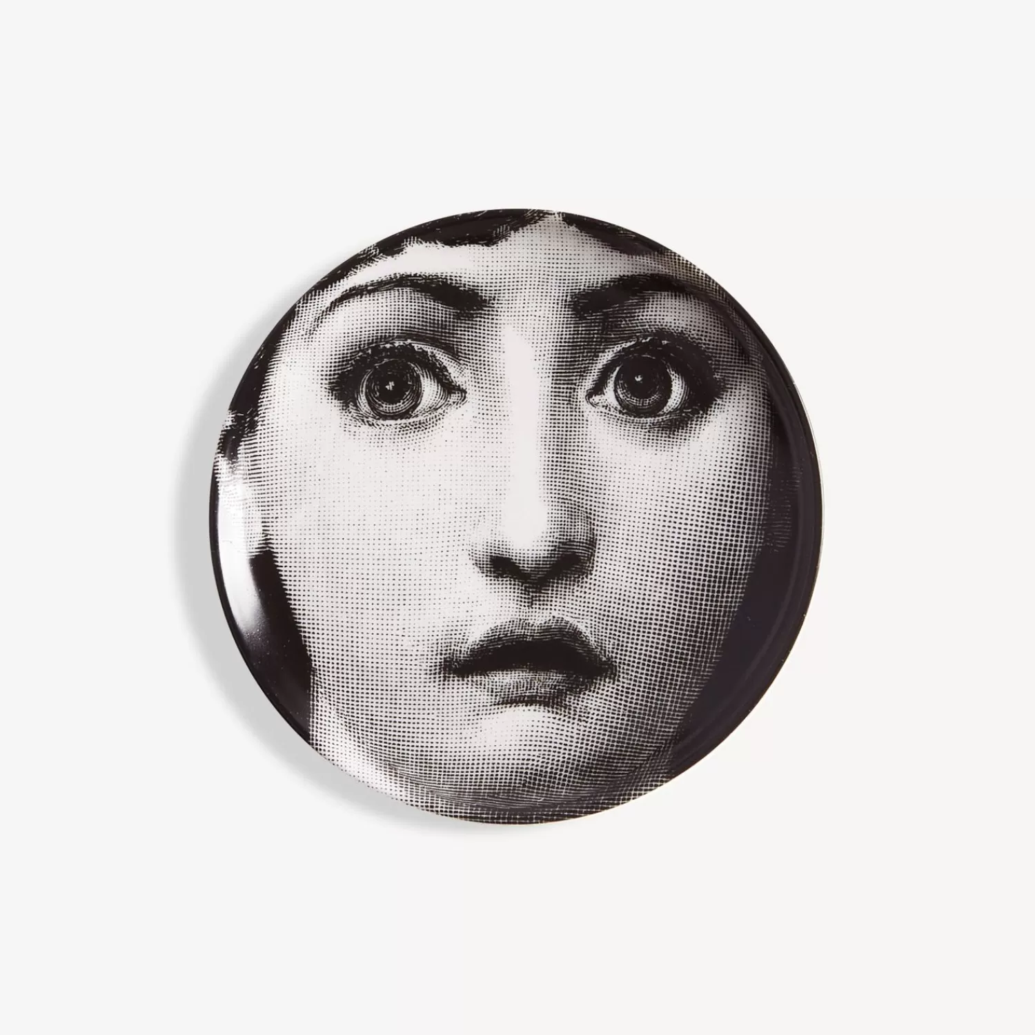 Glasses And Coasters<Fornasetti Coaster Tema E Variazioni N.237 White/Black