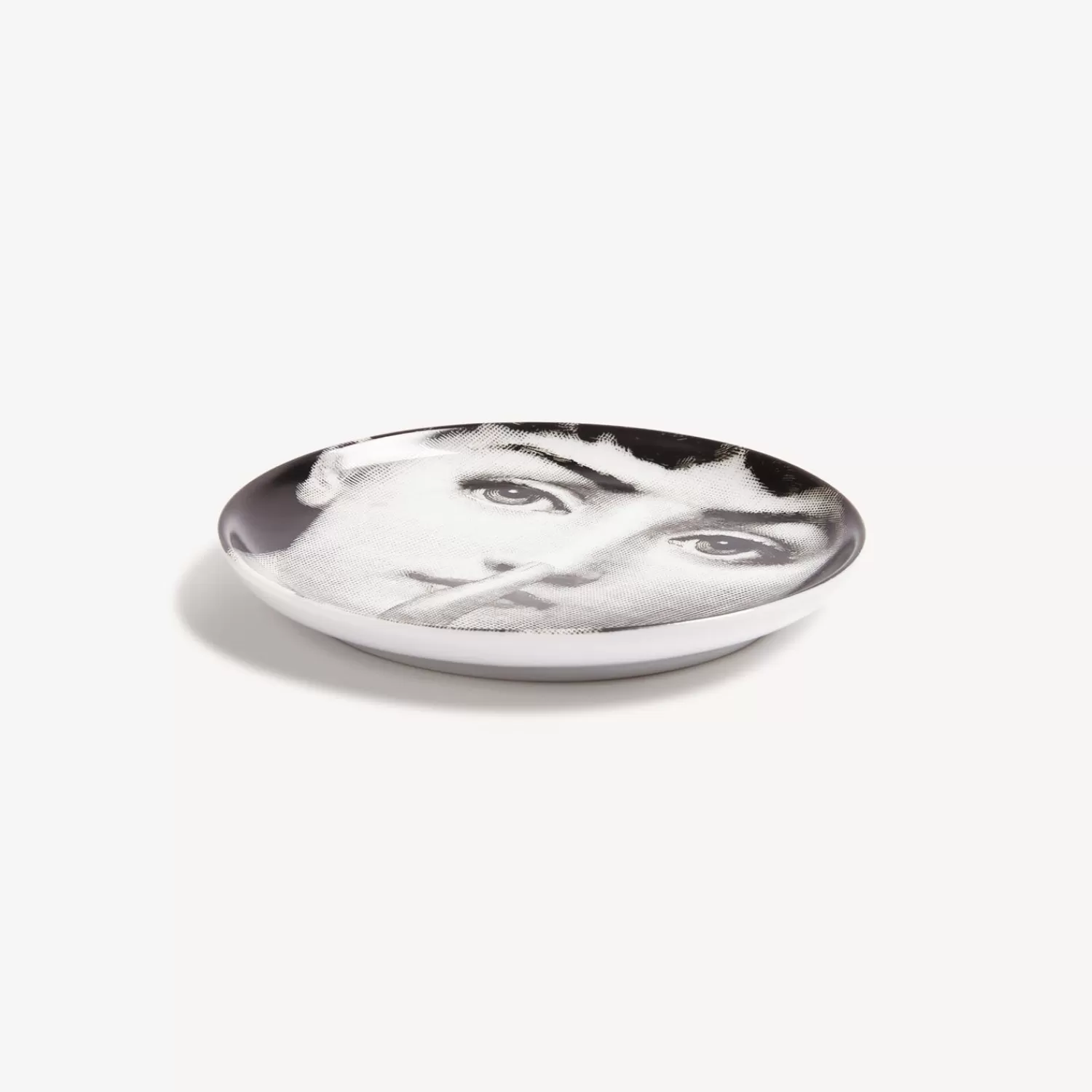 Glasses And Coasters<Fornasetti Coaster Tema E Variazioni N.334 White/Black