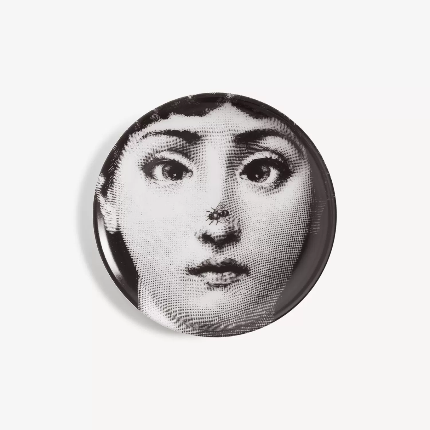 Glasses And Coasters<Fornasetti Coaster Tema E Variazioni N.363 White/Black