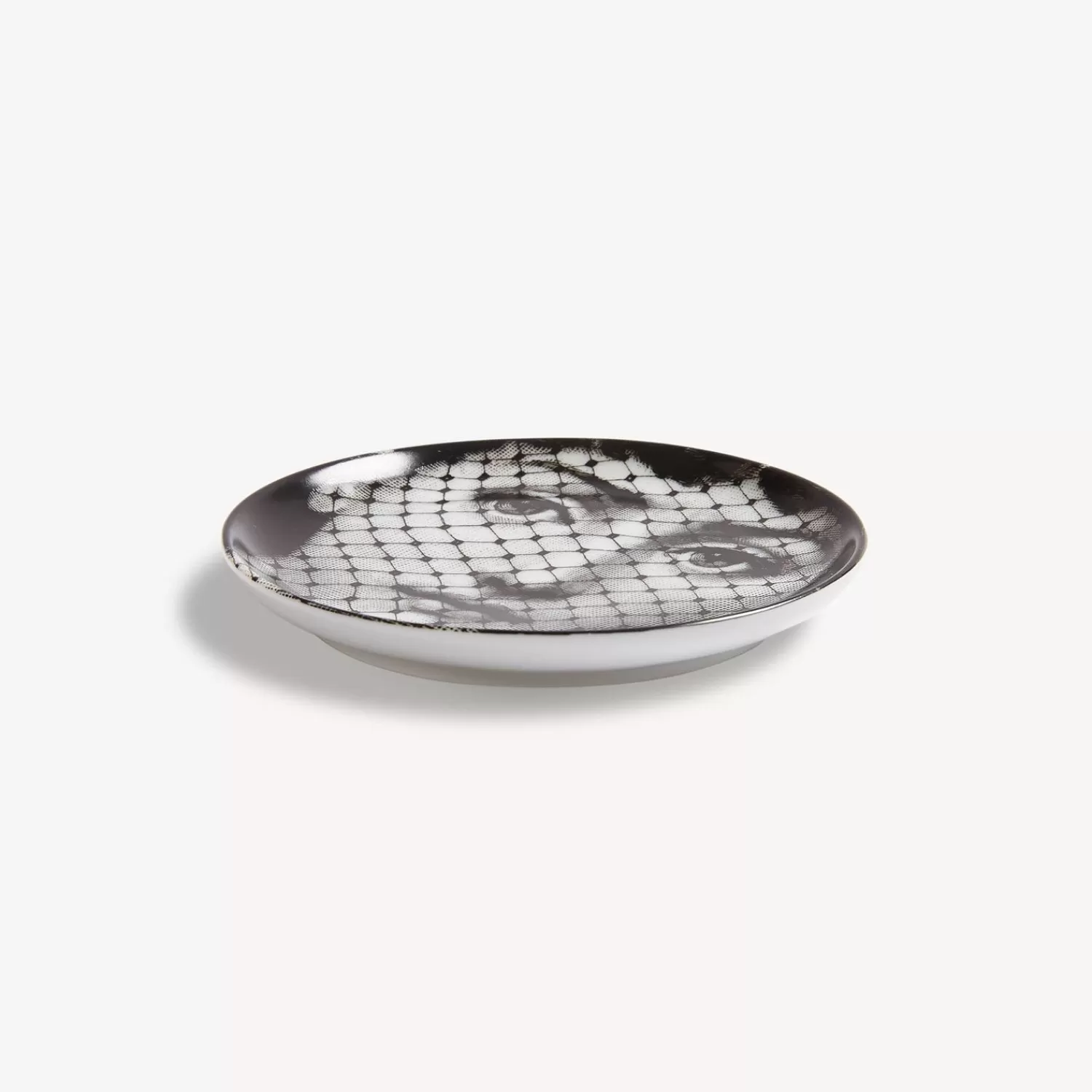 Glasses And Coasters<Fornasetti Coaster Tema E Variazioni N.78 White/Black