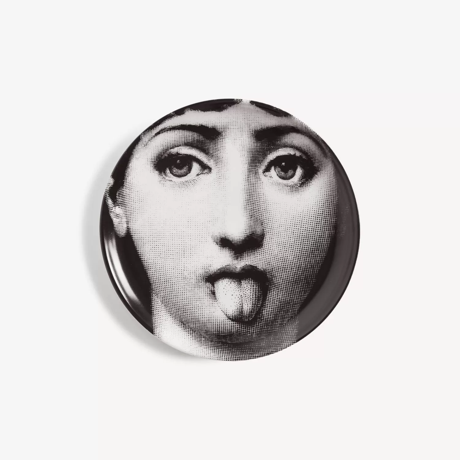 Glasses And Coasters<Fornasetti Coaster Tema E Variazioni N.82 White/Black