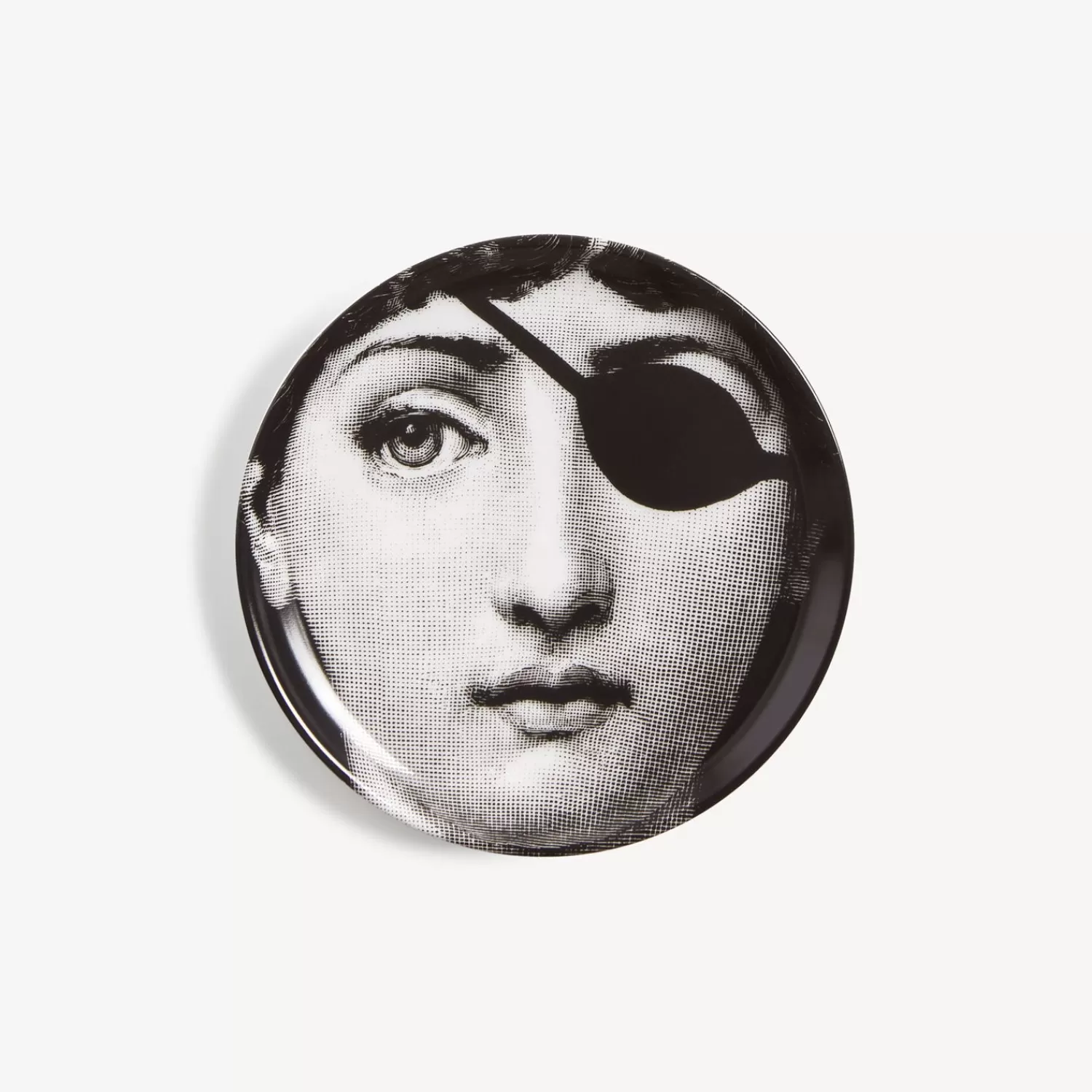 Glasses And Coasters<Fornasetti Coaster Tema E Variazioni N.8 White/Black