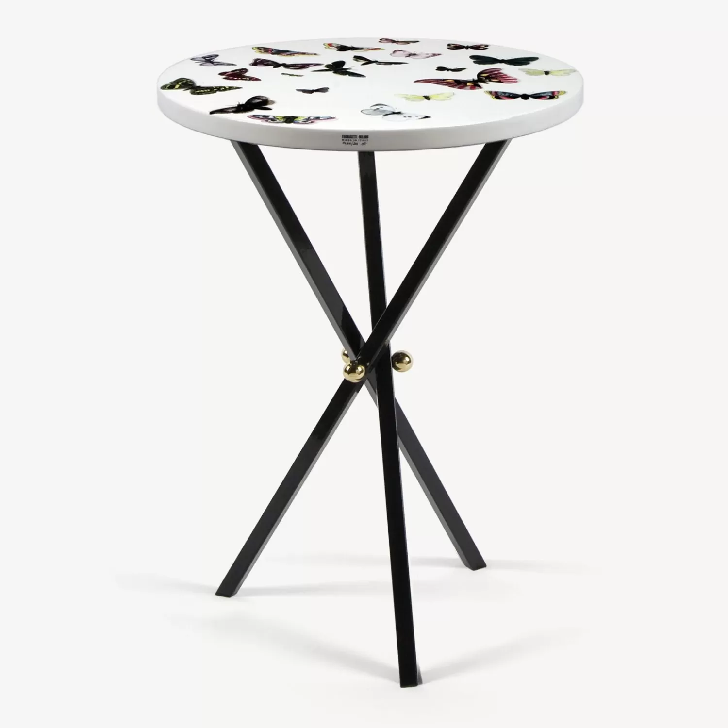 Tables<Fornasetti Coffee Table Farfalle Multicolour