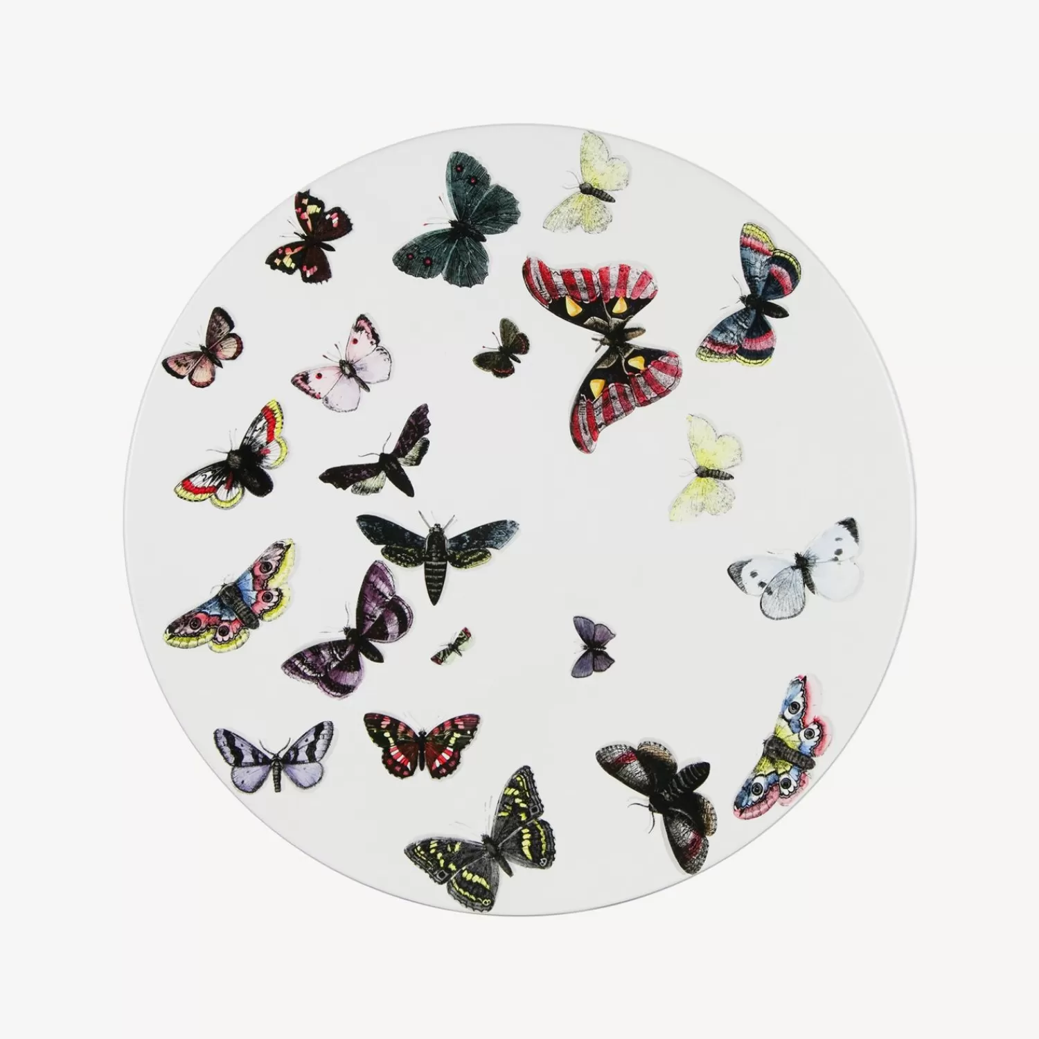 Tables<Fornasetti Coffee Table Farfalle Multicolour