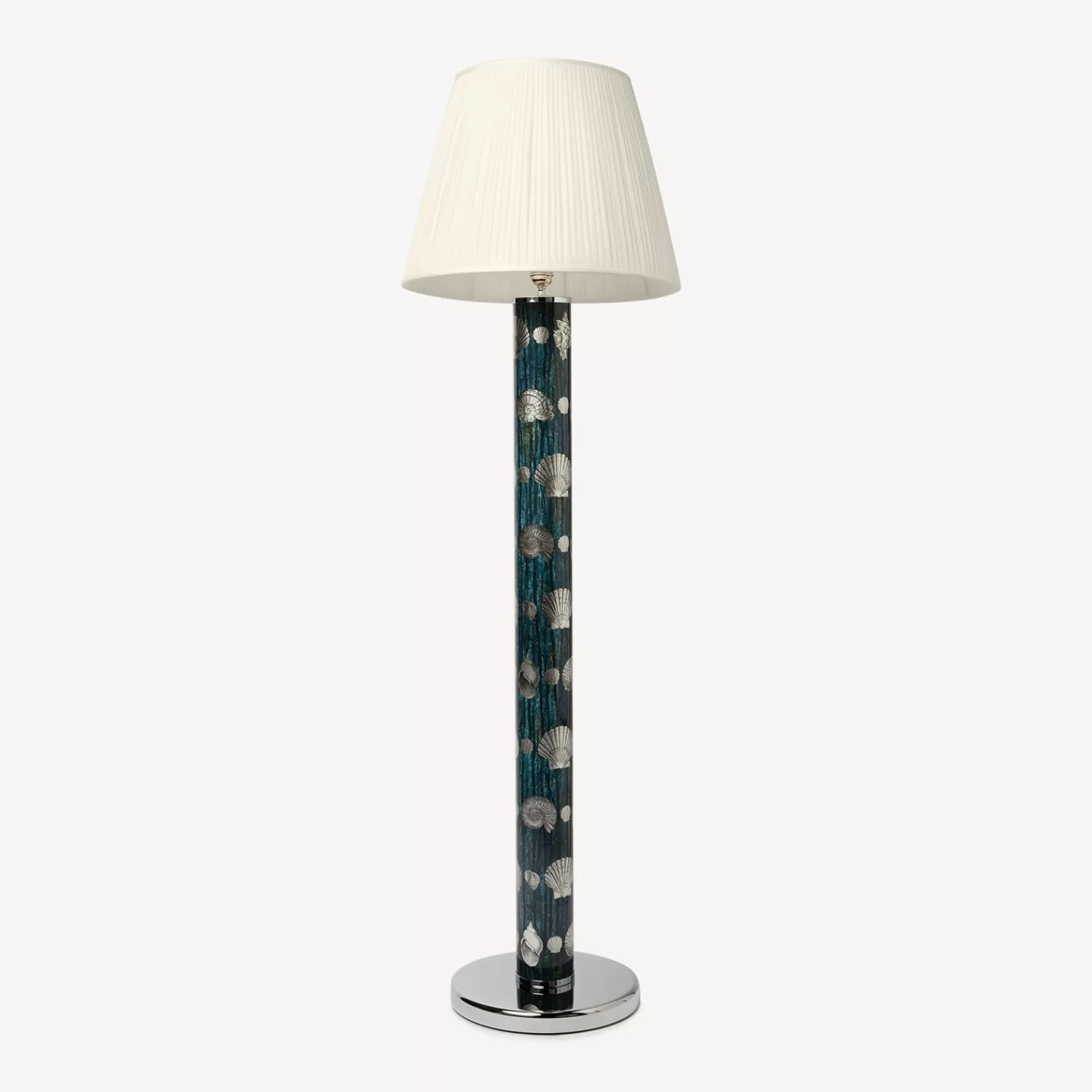 Lamps And Lampshades<Fornasetti Conical Lampshade In Pleated Fabric White