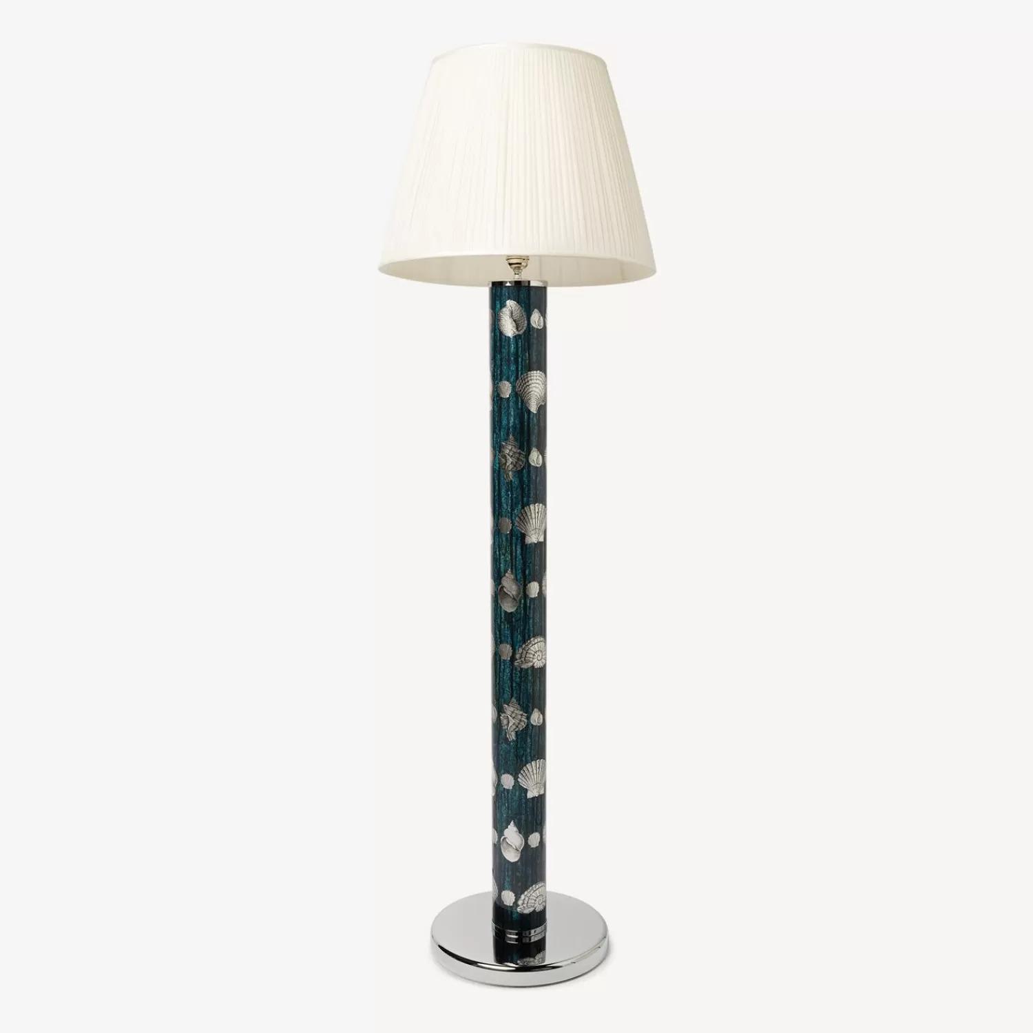 Lamps And Lampshades<Fornasetti Conical Lampshade In Pleated Fabric White