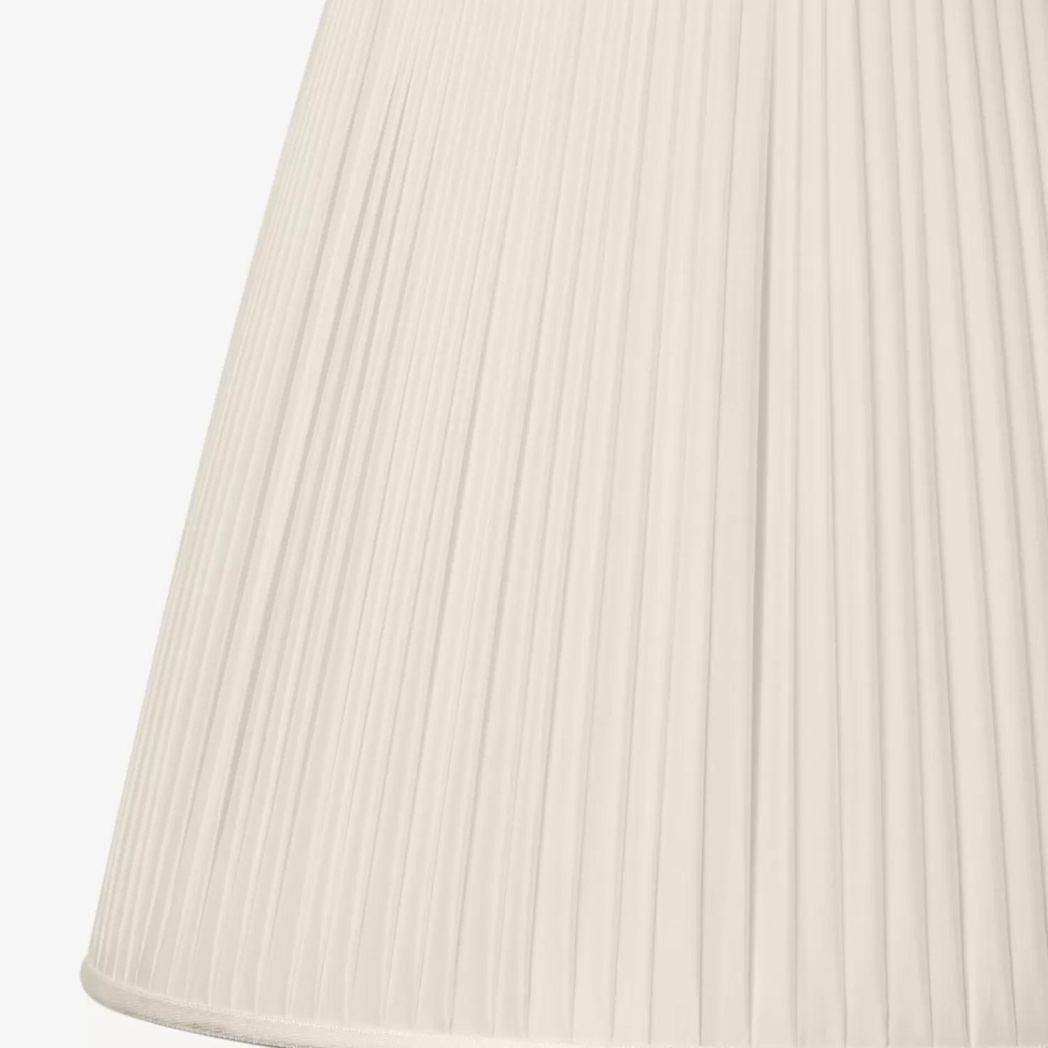 Lamps And Lampshades<Fornasetti Conical Lampshade In Pleated Fabric White