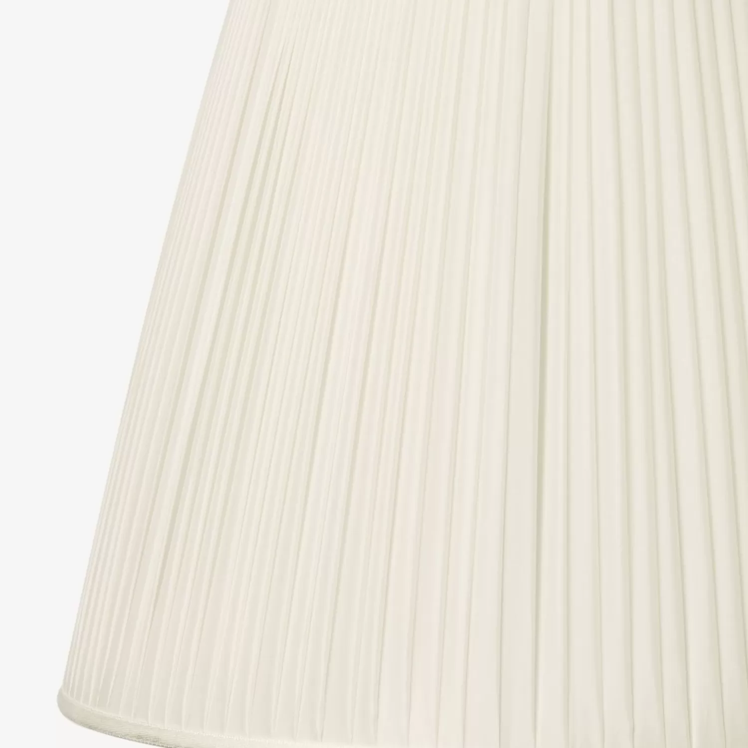 Lamps And Lampshades<Fornasetti Conical Lampshade In Pleated Fabric White