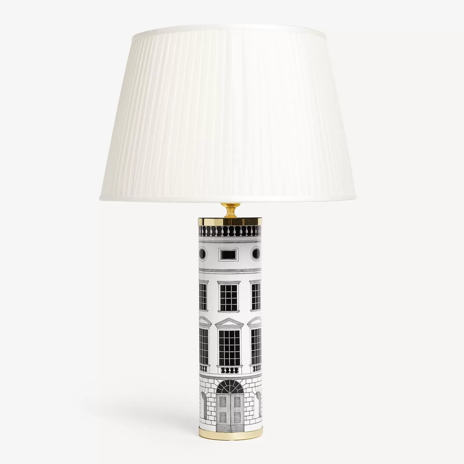 Lamps And Lampshades<Fornasetti Conical Pleated Lampshade White