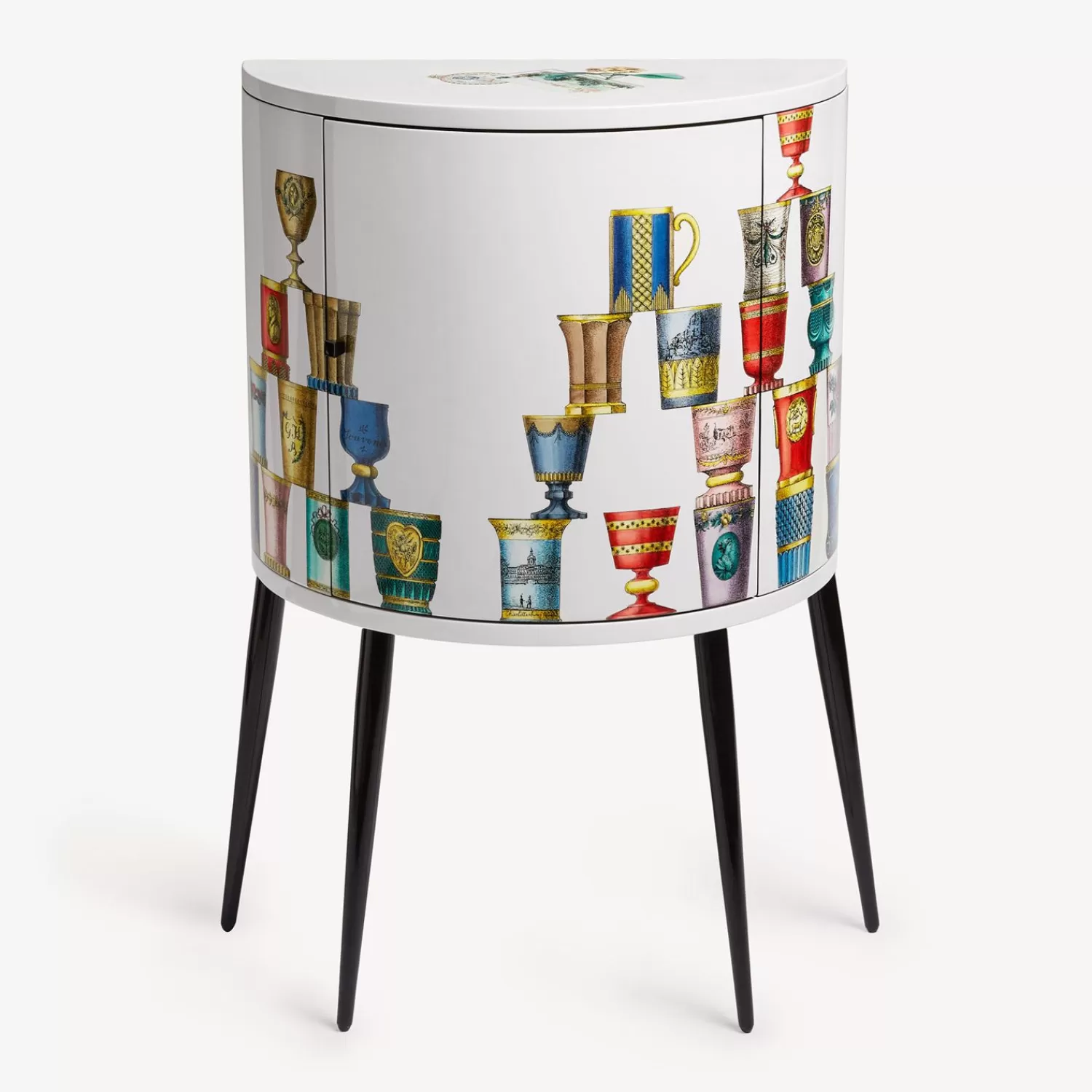Storage Consoles<Fornasetti Console Bicchieri Di Boemia Multicolour