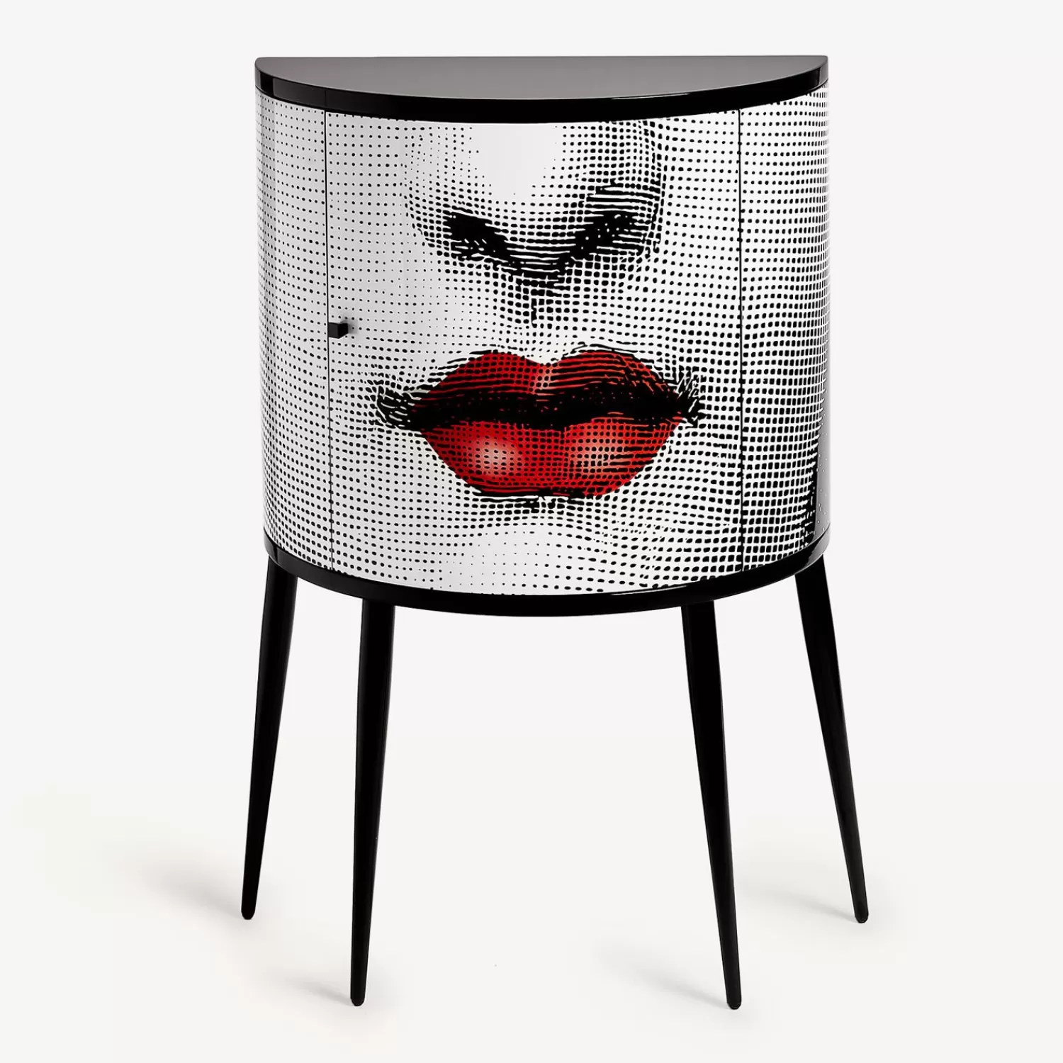 Storage Consoles<Fornasetti Console Bocca White/Black/Red