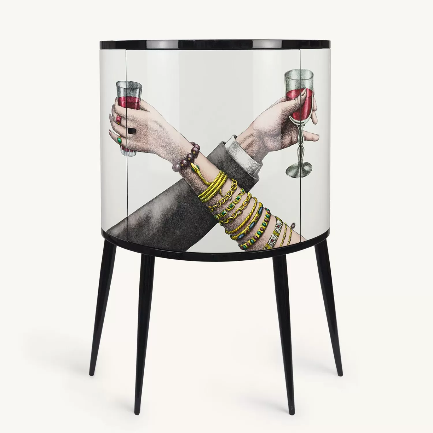 Storage Consoles<Fornasetti Console Brindisi Multicolour