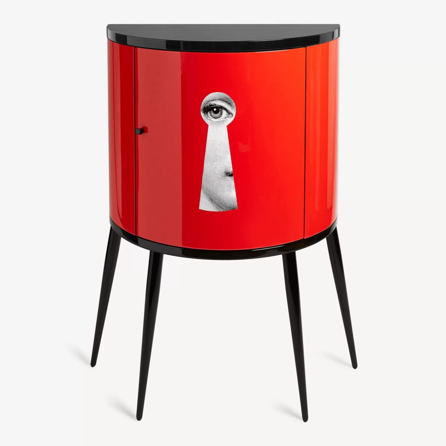 Storage Consoles<Fornasetti Console Serratura White/Black/Red