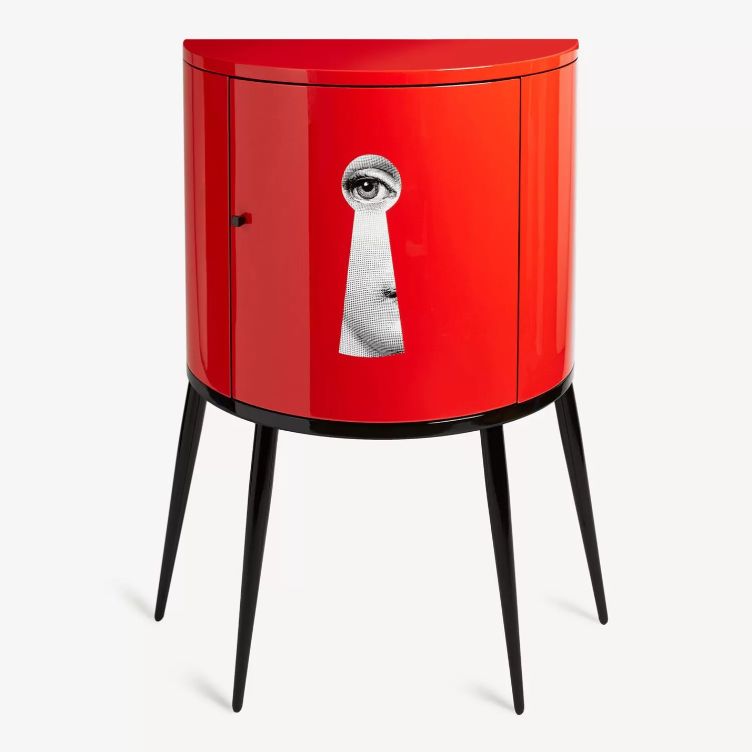 Storage Consoles<Fornasetti Console Serratura White/Black/Red