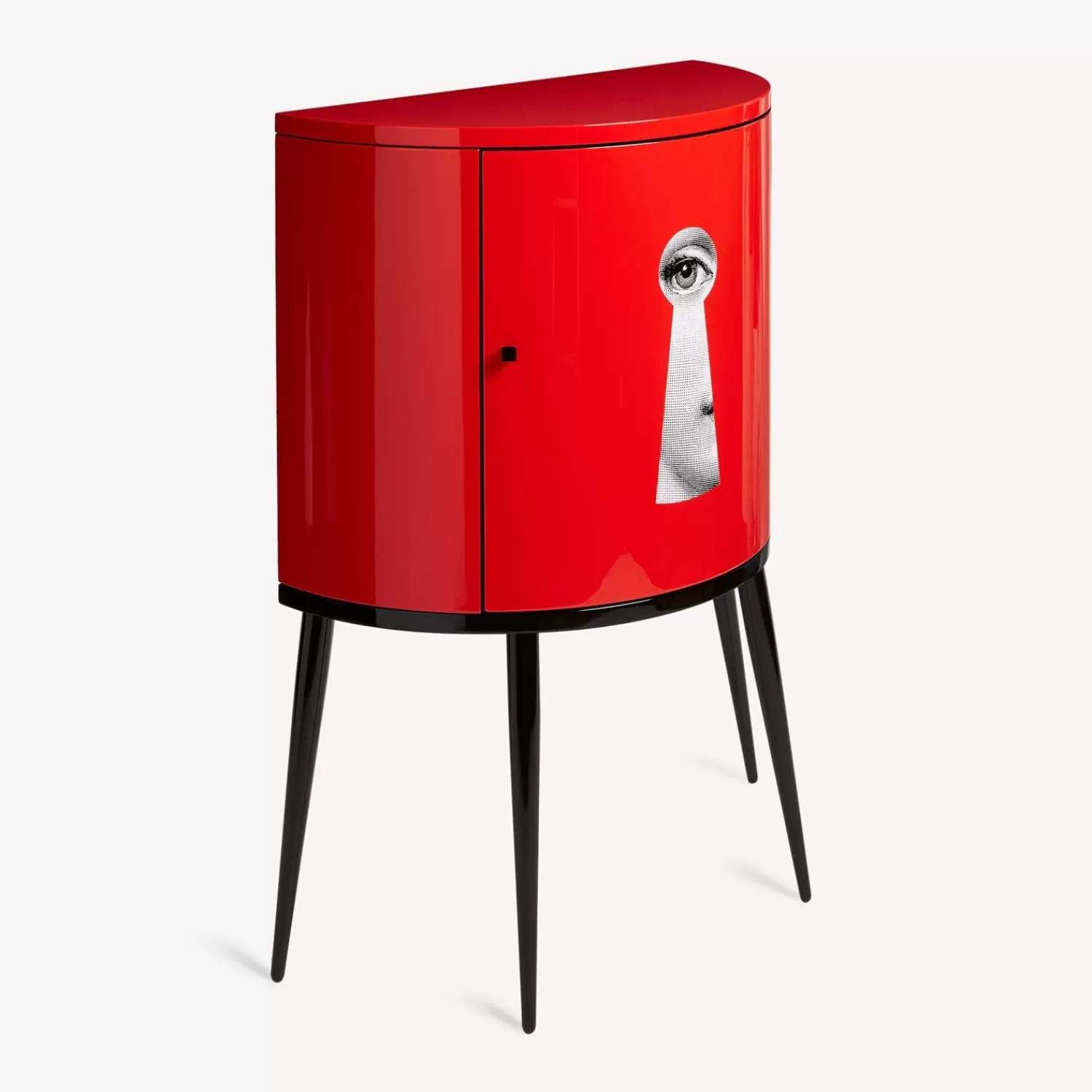 Storage Consoles<Fornasetti Console Serratura White/Black/Red