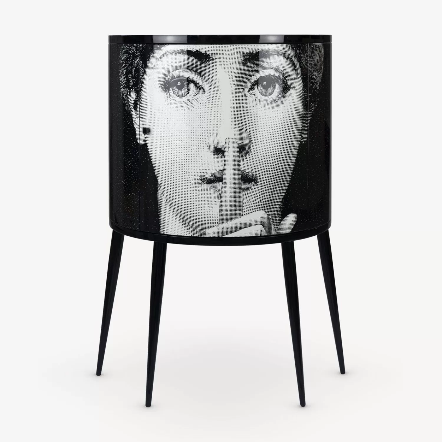 Storage Consoles<Fornasetti Console Silenzio White/Black