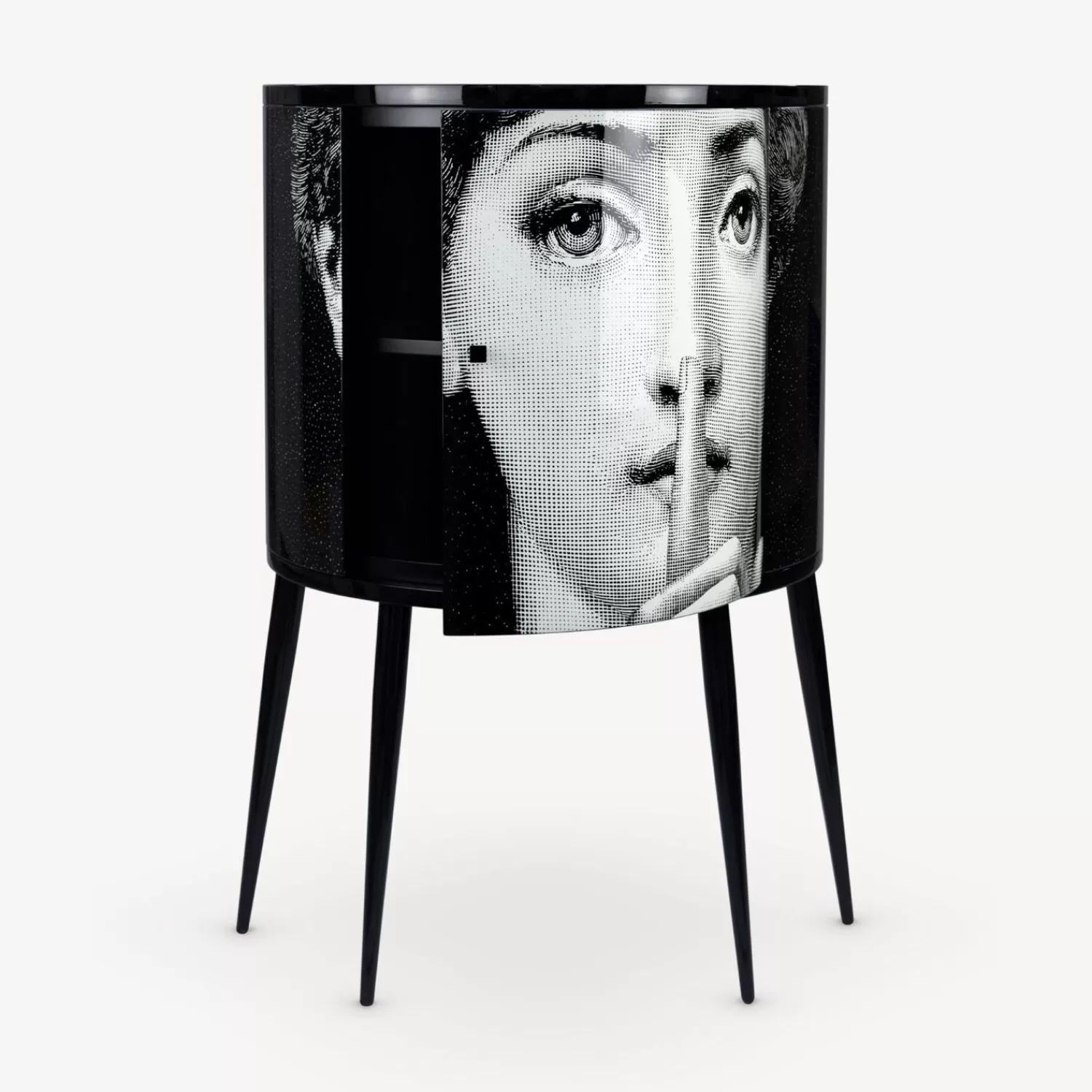 Storage Consoles<Fornasetti Console Silenzio White/Black
