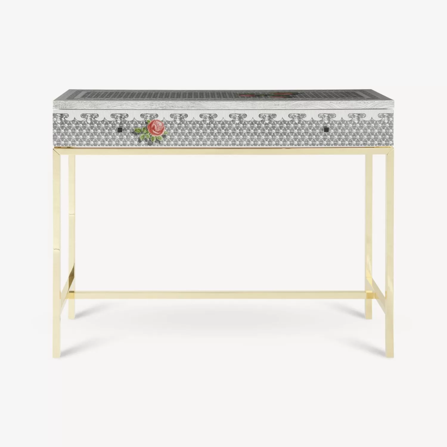 Storage Consoles<Fornasetti Console With Drawer Musciarabia Con Rose Multicolour
