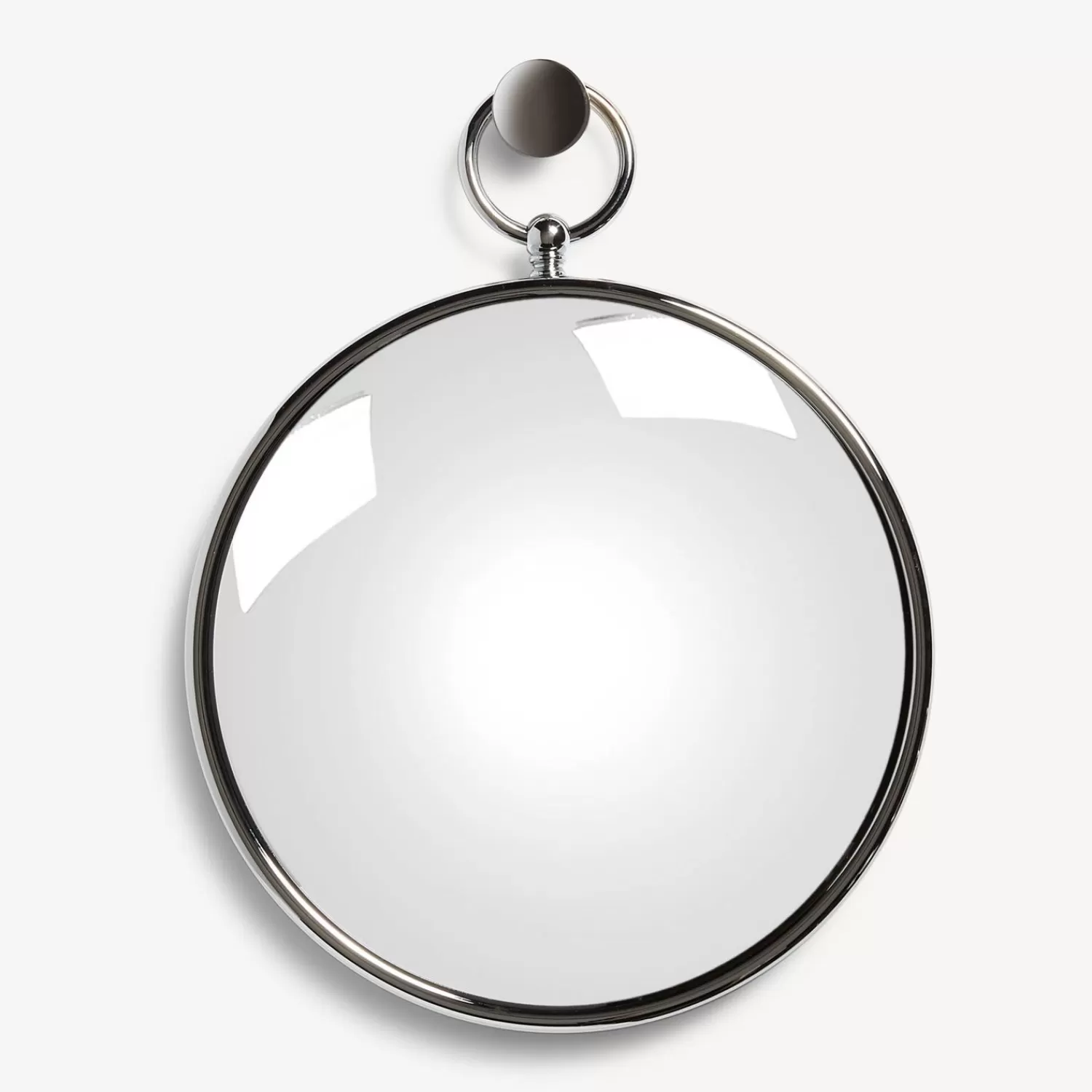 Design Mirrors<Fornasetti Convex Magic Mirror With Chromed Frame Silver