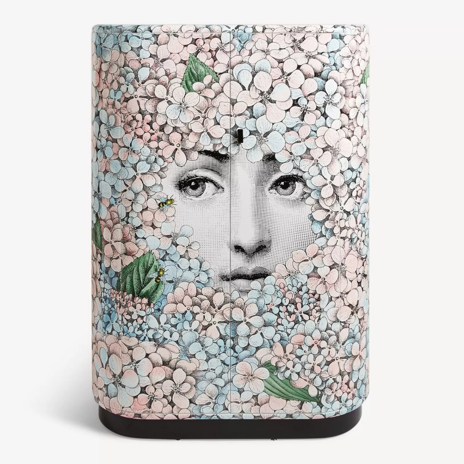 Curved Cabinets<Fornasetti Curved Cabinet Ortensia Multicolour
