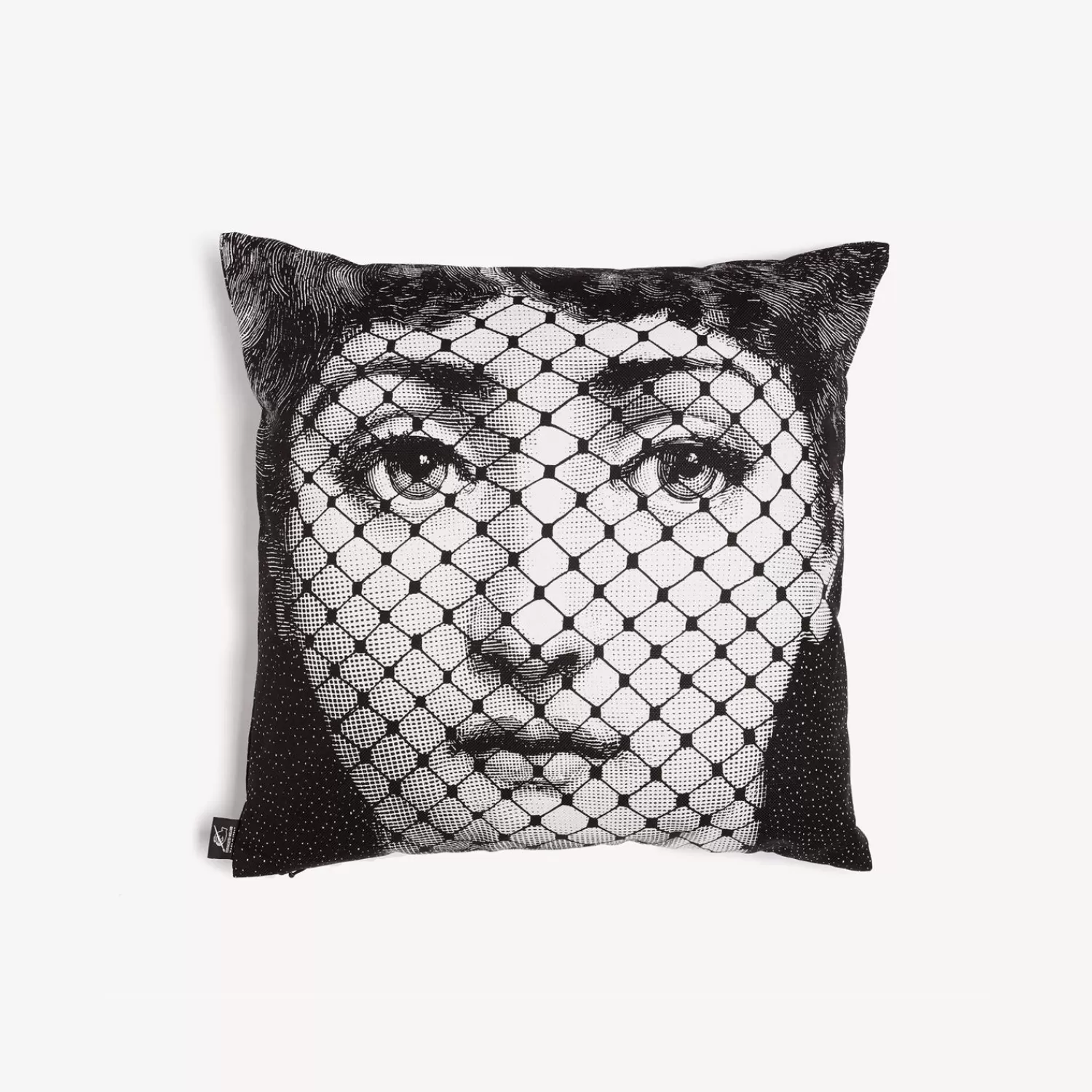 Cushions<Fornasetti Cushion Burlesque White/Black