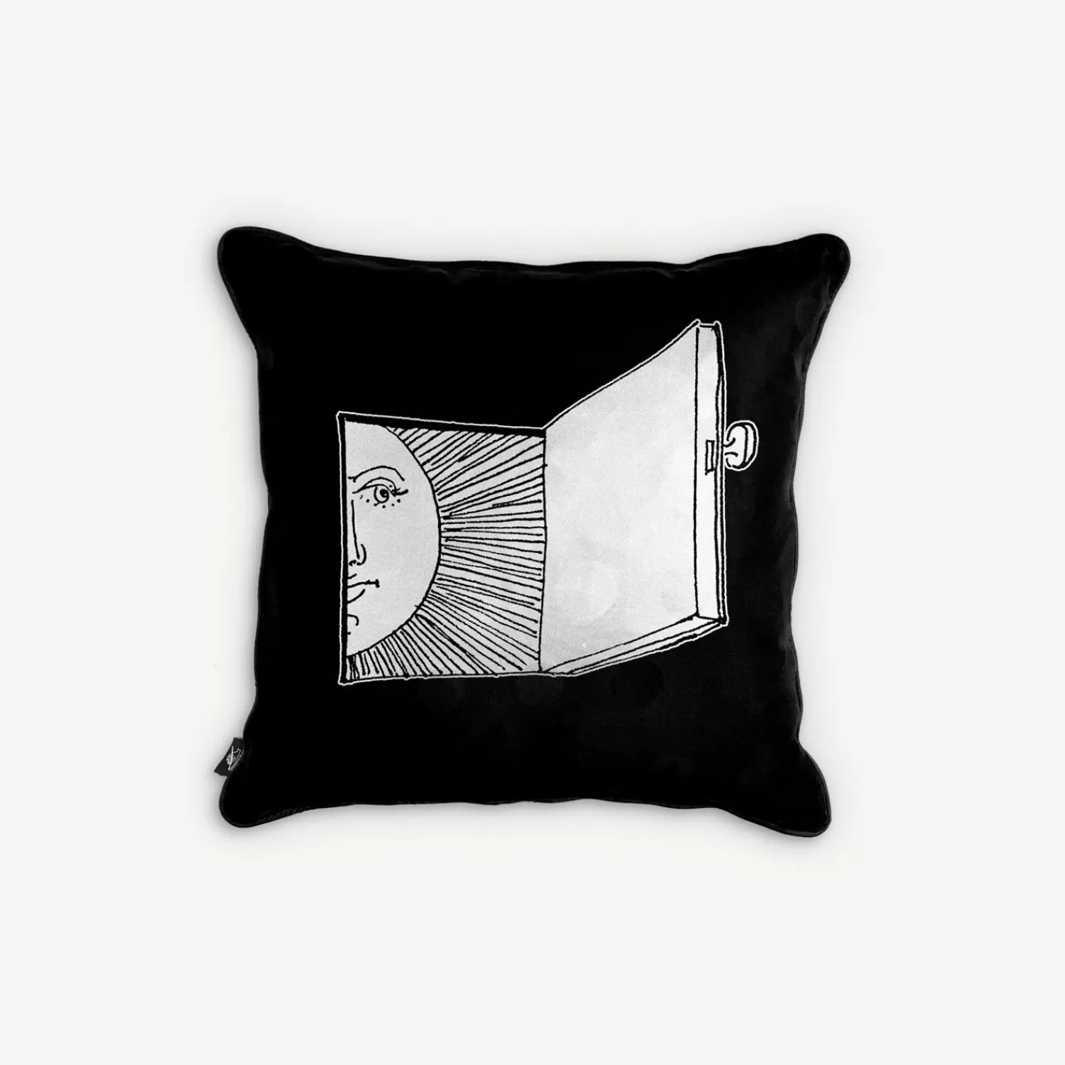 Cushions<Fornasetti Cushion Solingo White/Black