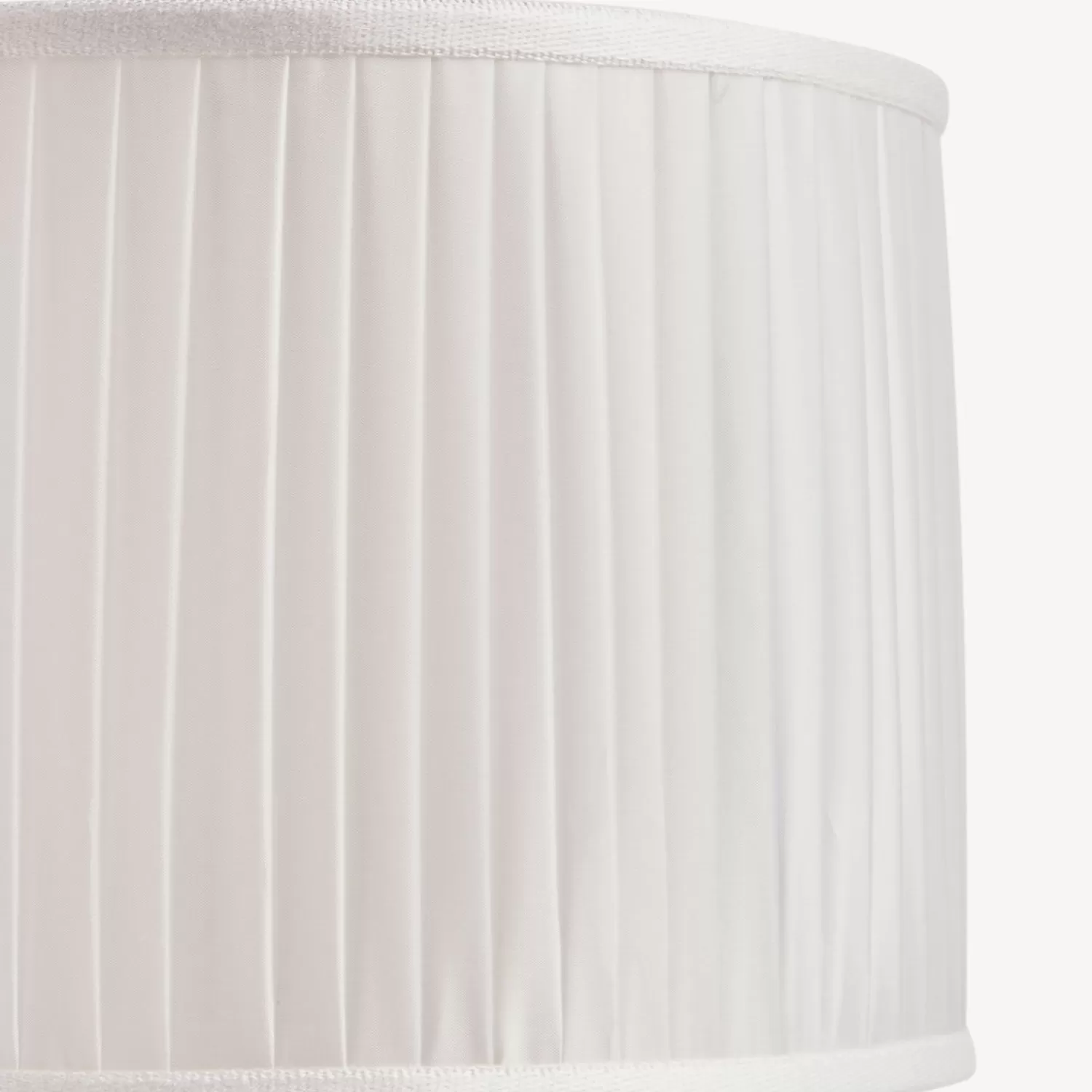 Lamps And Lampshades<Fornasetti Cylindrical Lampshade In Pleated Fabric White