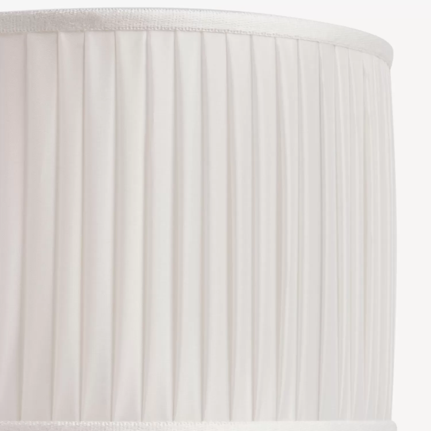 Lamps And Lampshades<Fornasetti Cylindrical Lampshade In Pleated Fabric White