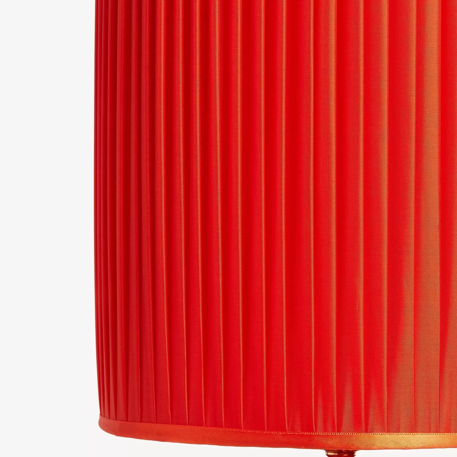Lamps And Lampshades<Fornasetti Cylindrical Pleated Lampshade Red