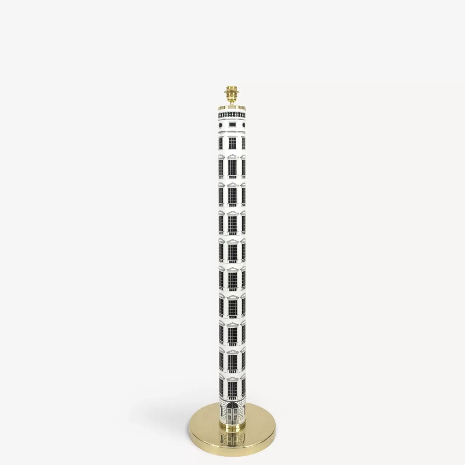 Lamps And Lampshades<Fornasetti Floor Lamp Architettura White/Black