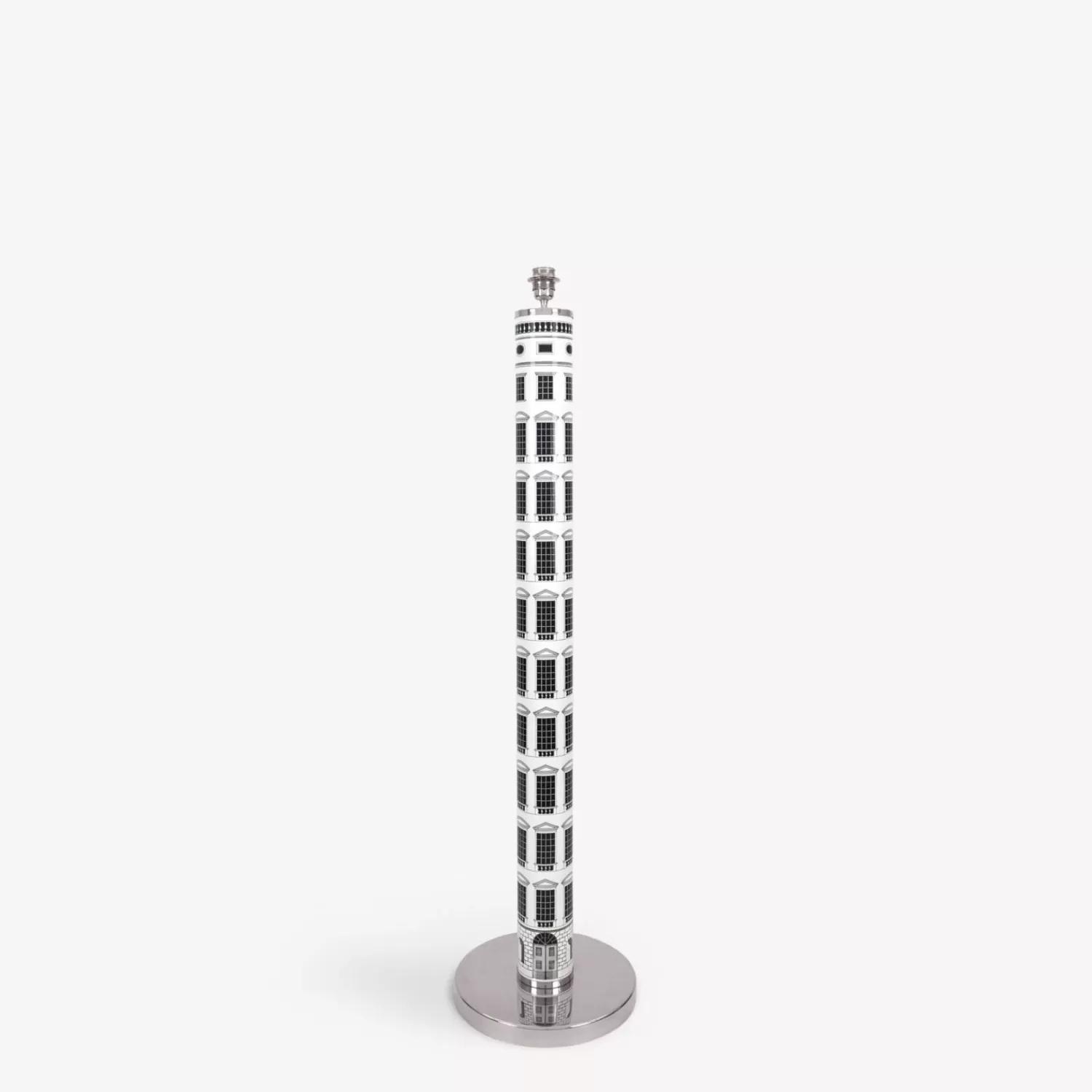 Lamps And Lampshades<Fornasetti Floor Lamp Architettura White/Black