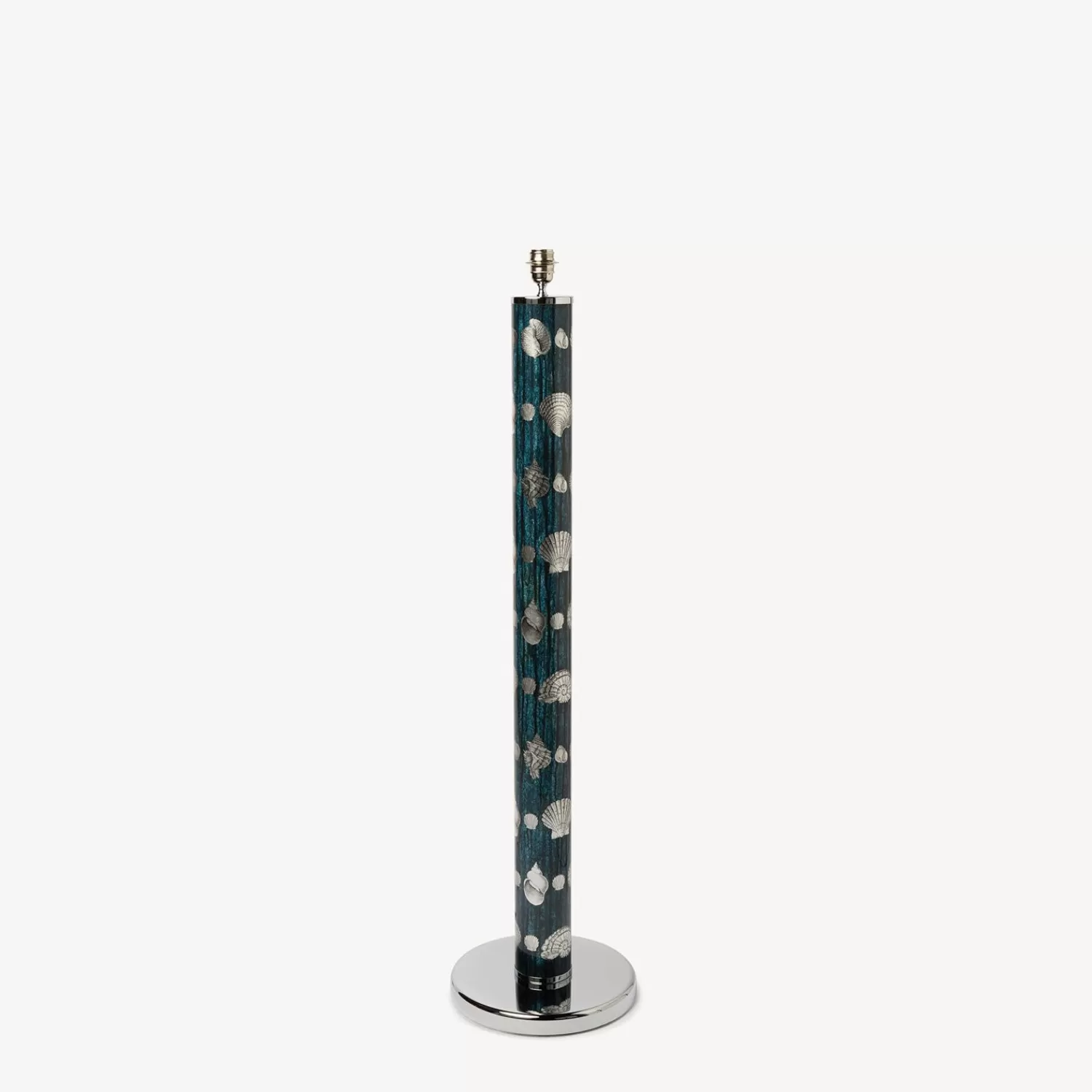 Lamps And Lampshades<Fornasetti Floor Lamp Giro Di Conchiglie Silver/Blue
