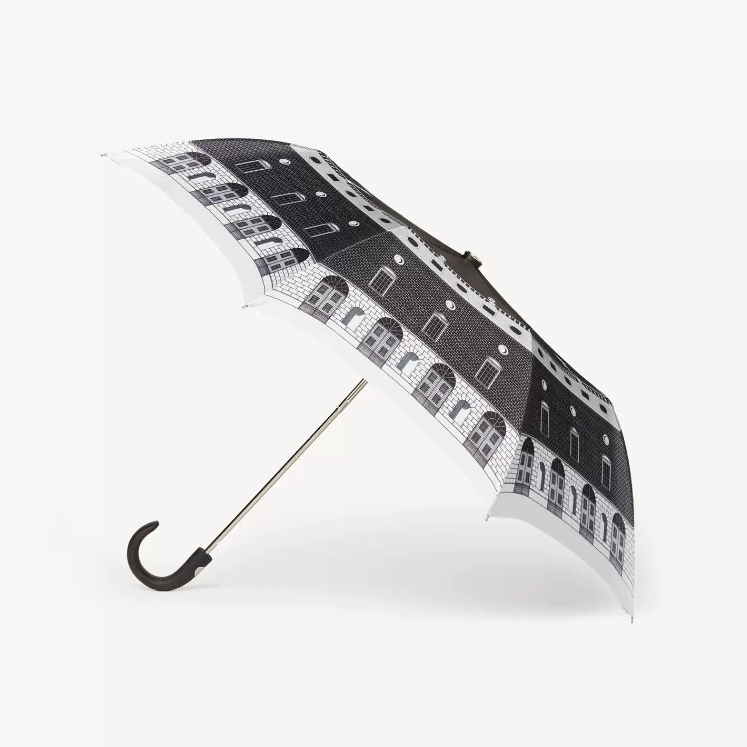 Umbrellas<Fornasetti Folding Umbrella Architettura White/Black