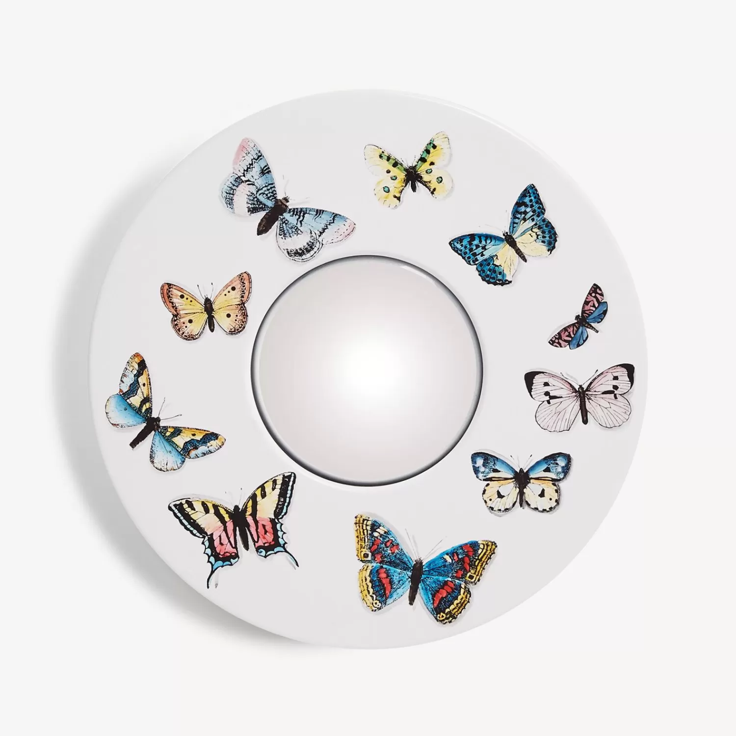 Design Mirrors<Fornasetti Frame With Convex Mirror Farfalle Multicolour
