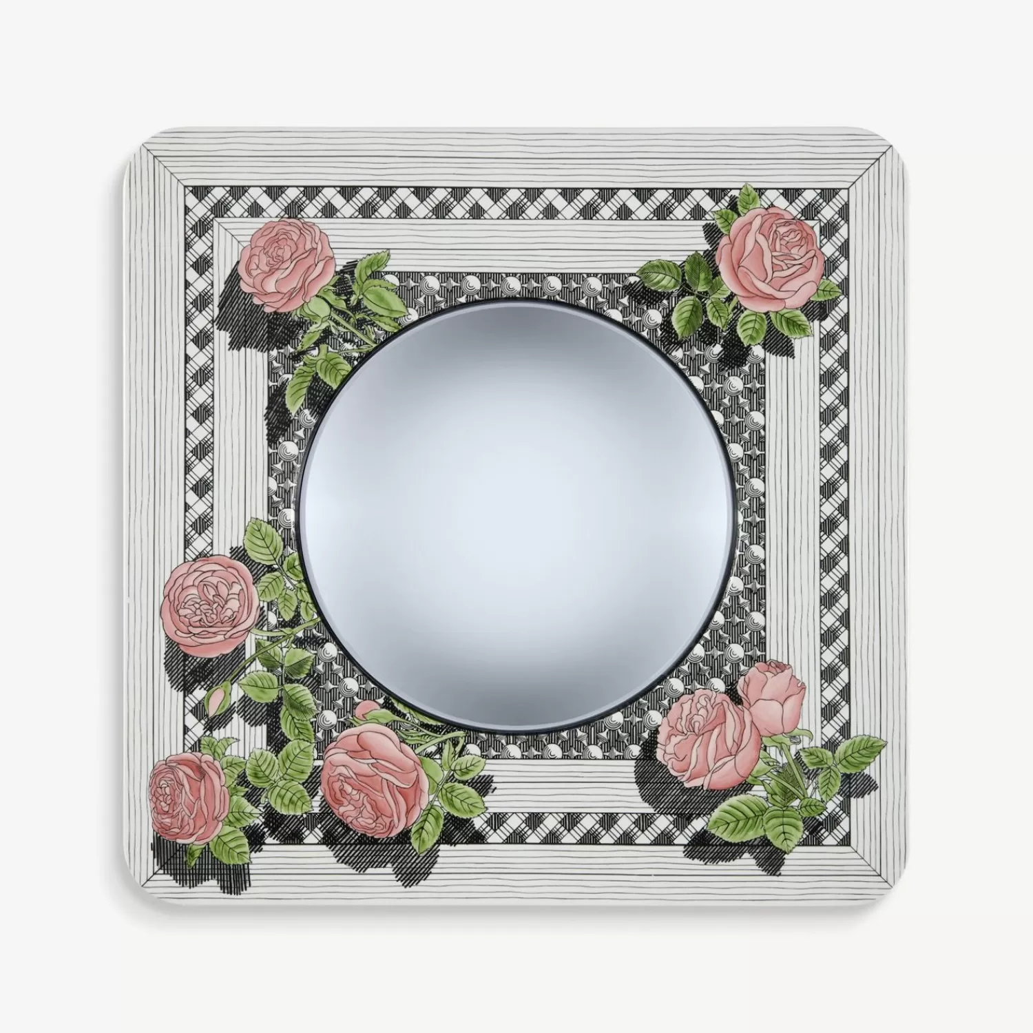 Design Mirrors<Fornasetti Frame With Convex Mirror Musciarabia Multicolour
