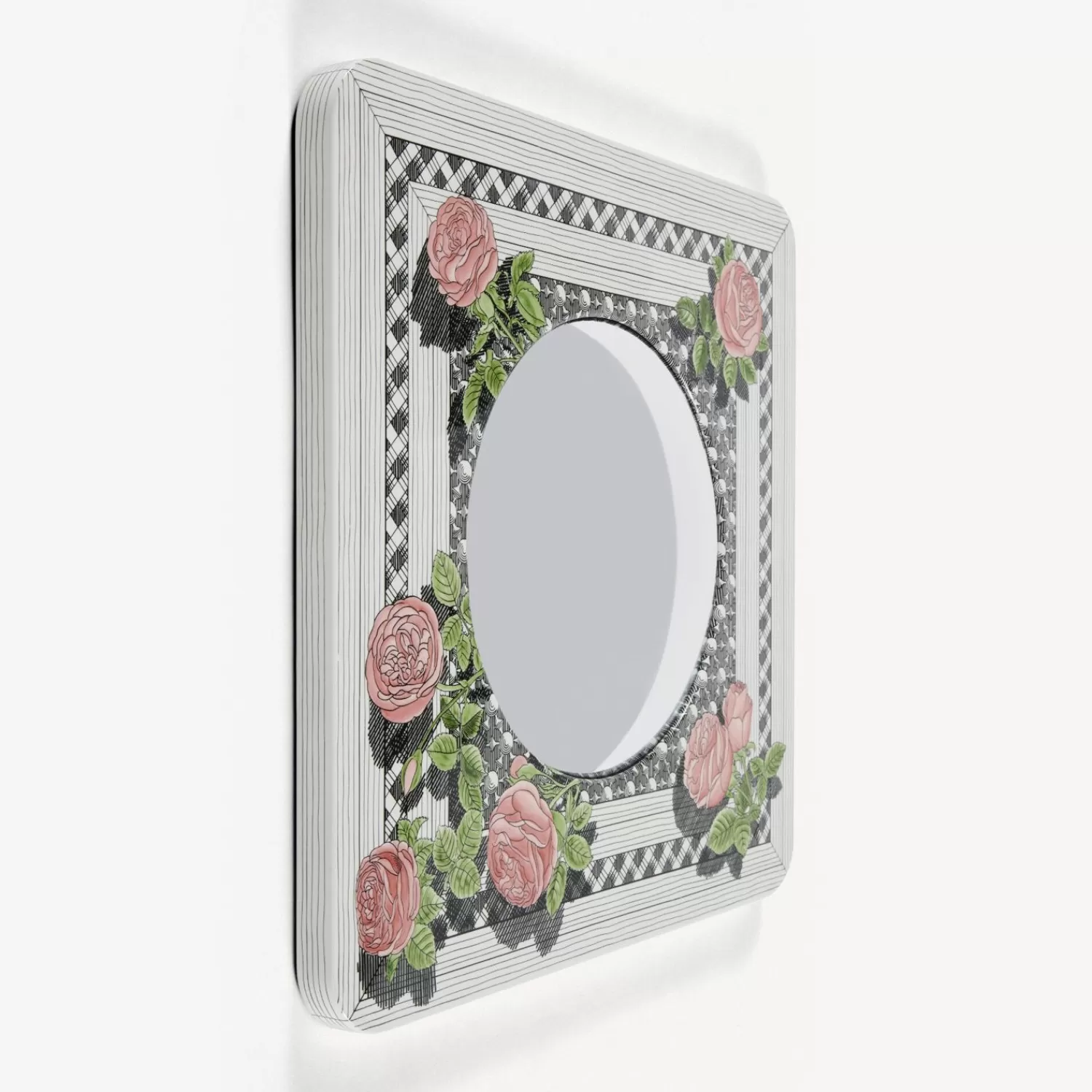 Design Mirrors<Fornasetti Frame With Convex Mirror Musciarabia Multicolour