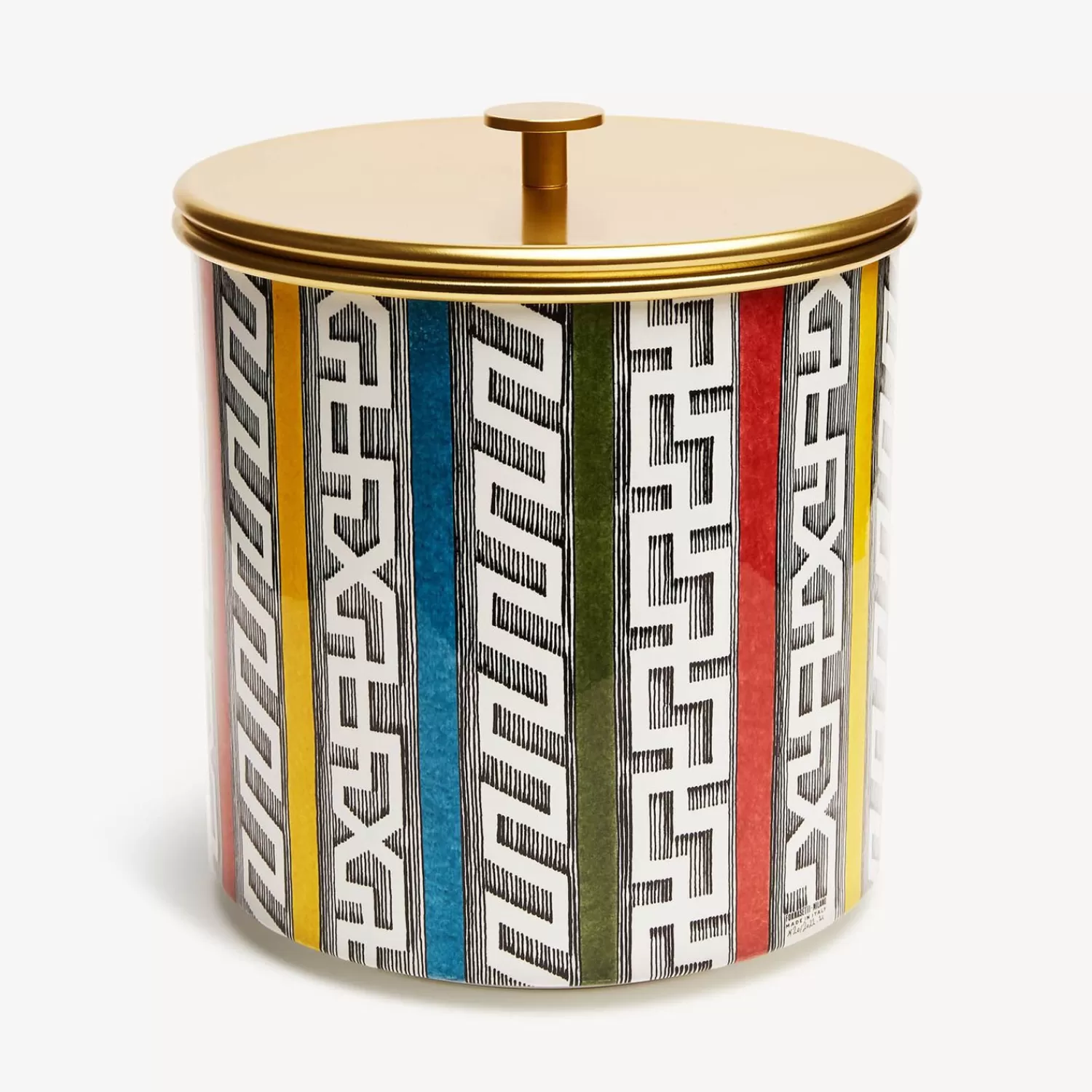 Ice Buckets<Fornasetti Ice Bucket Bordi Antichi Multicolour