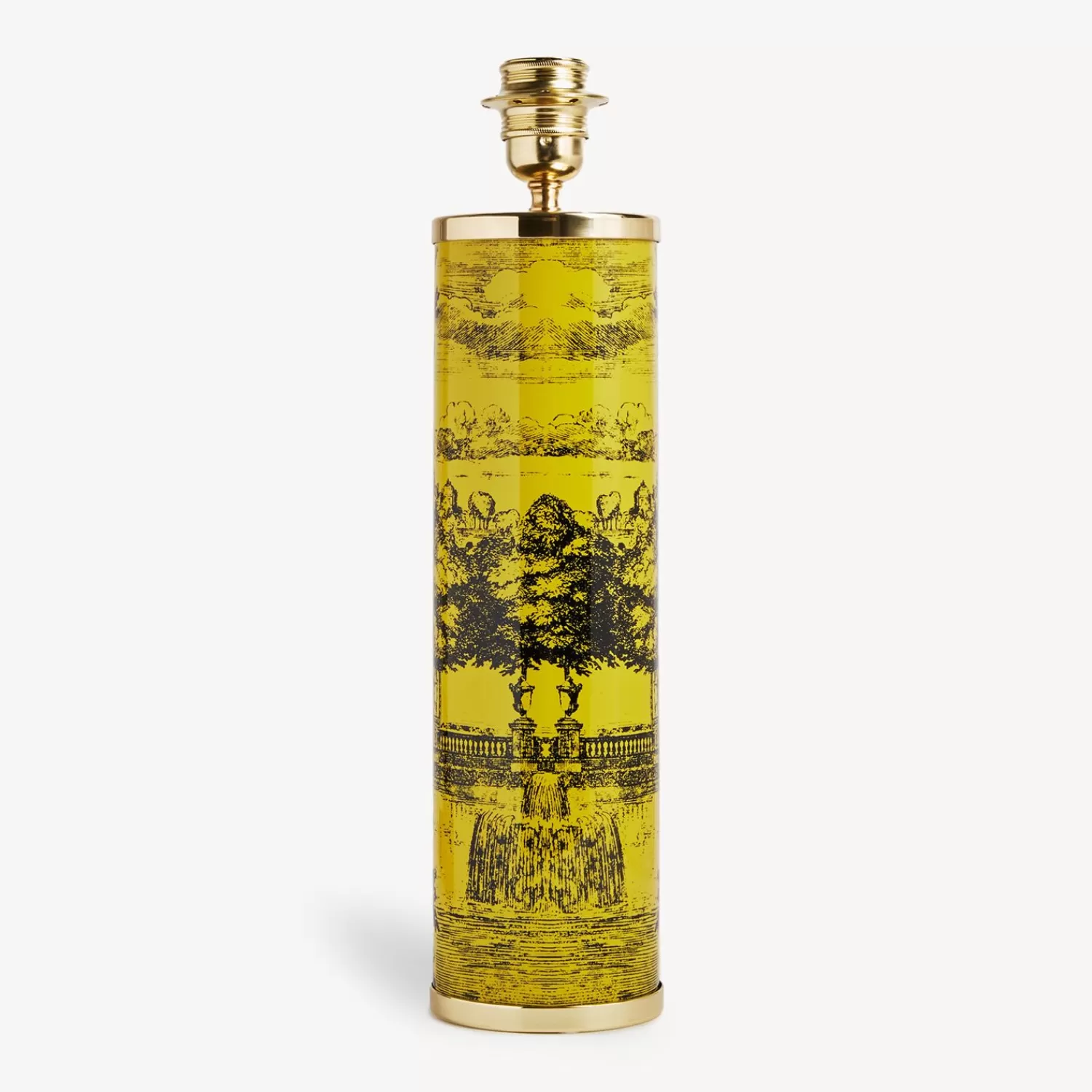 Lamps And Lampshades<Fornasetti Lamp Giardino Settecentesco Black/Yellow