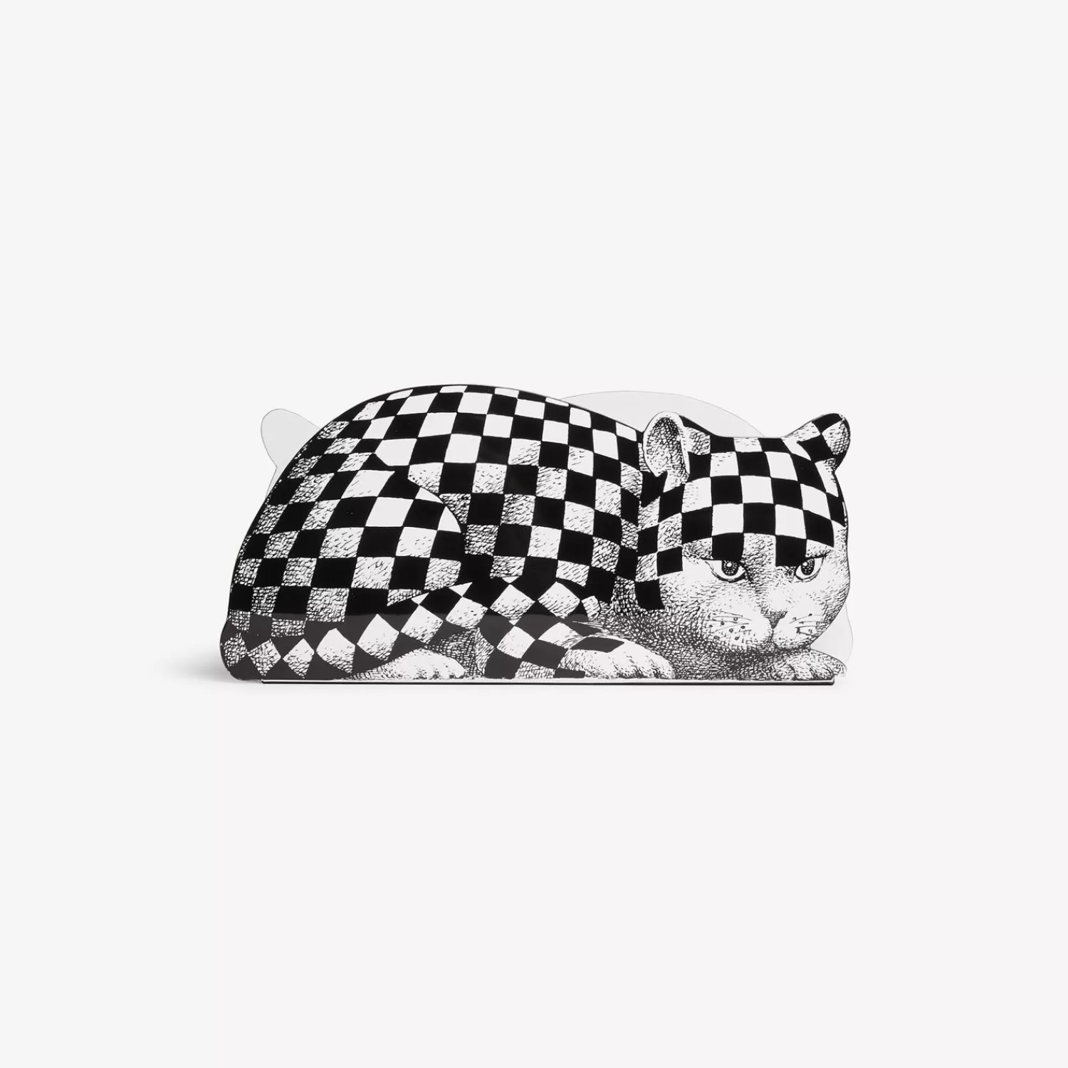 Magazine Racks<Fornasetti Magazine Rack High Fidelity White/Black