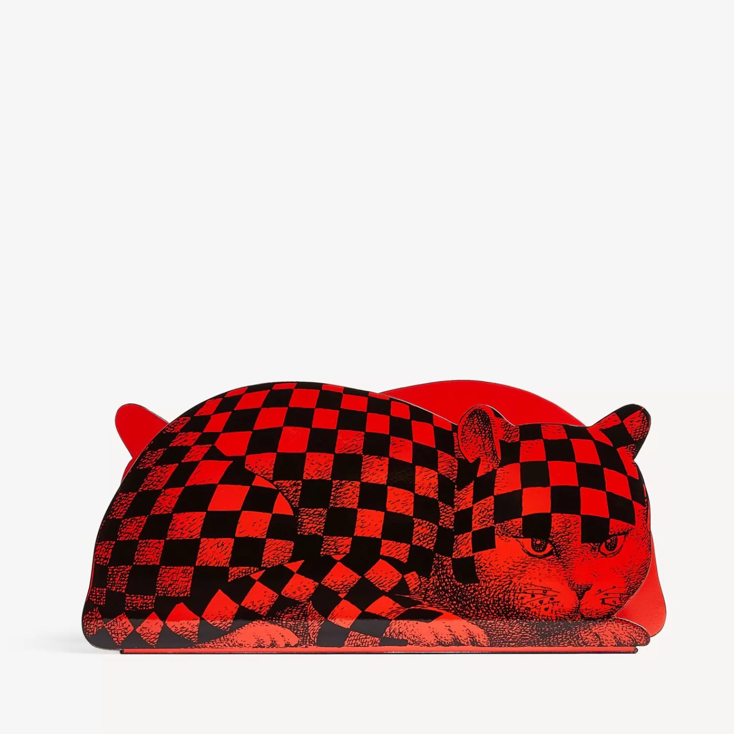 Magazine Racks<Fornasetti Magazine Rack High Fidelity Red/Black