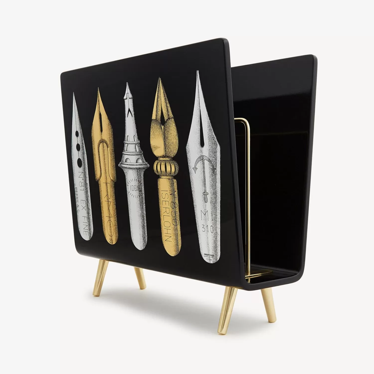 Magazine Racks<Fornasetti Magazine Rack Pennini Multicolour