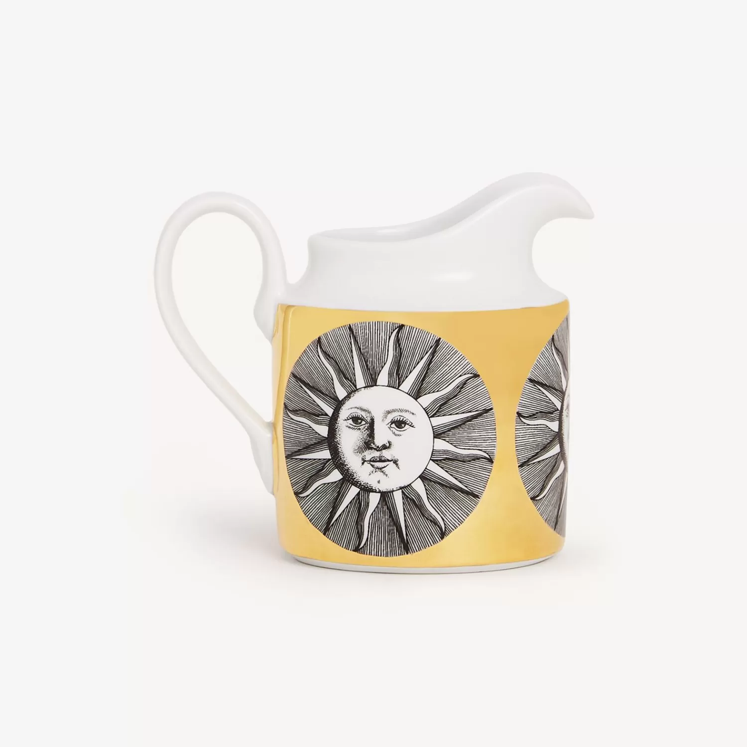Tea And Coffee Sets<Fornasetti Milk Jug Soli White/Black