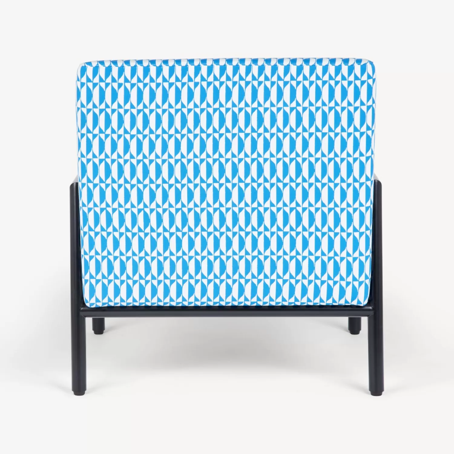 Living Rooms<Fornasetti Outdoor Armchair Losanghe Turquoise/White/Black