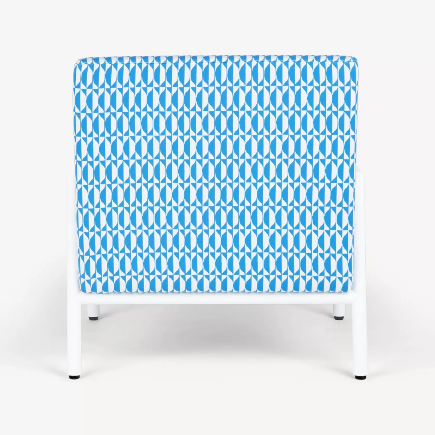 Living Rooms<Fornasetti Outdoor Armchair Losanghe Turquoise/White