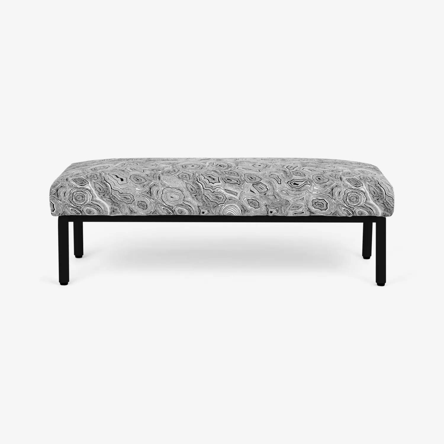 Living Rooms<Fornasetti Outdoor Bench Malachite White/Black