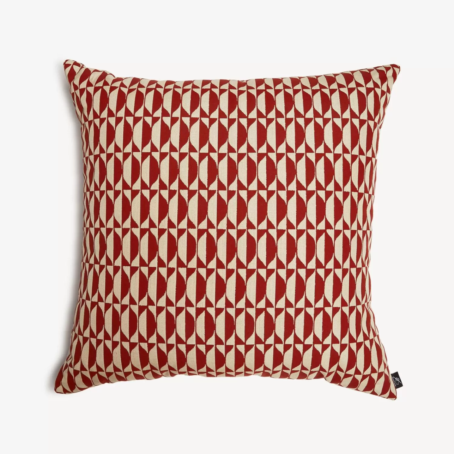 Cushions<Fornasetti Outdoor Cushion Losanghe Rust/Ecru