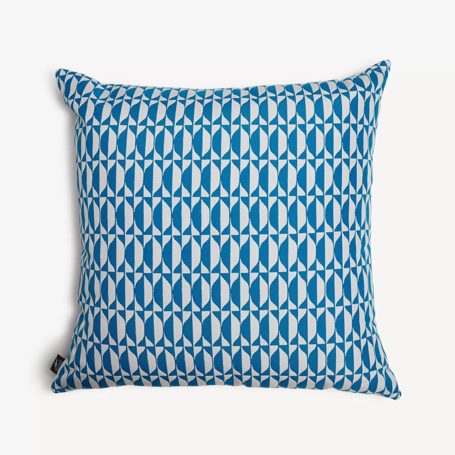 Cushions<Fornasetti Outdoor Cushion Losanghe Turquoise/White