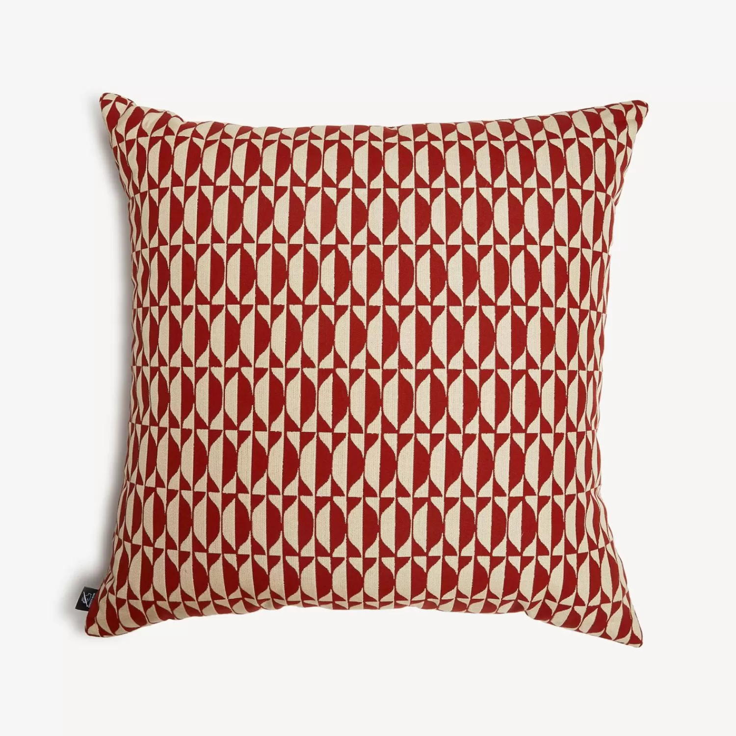 Cushions<Fornasetti Outdoor Cushion Losanghe Rust/Ecru