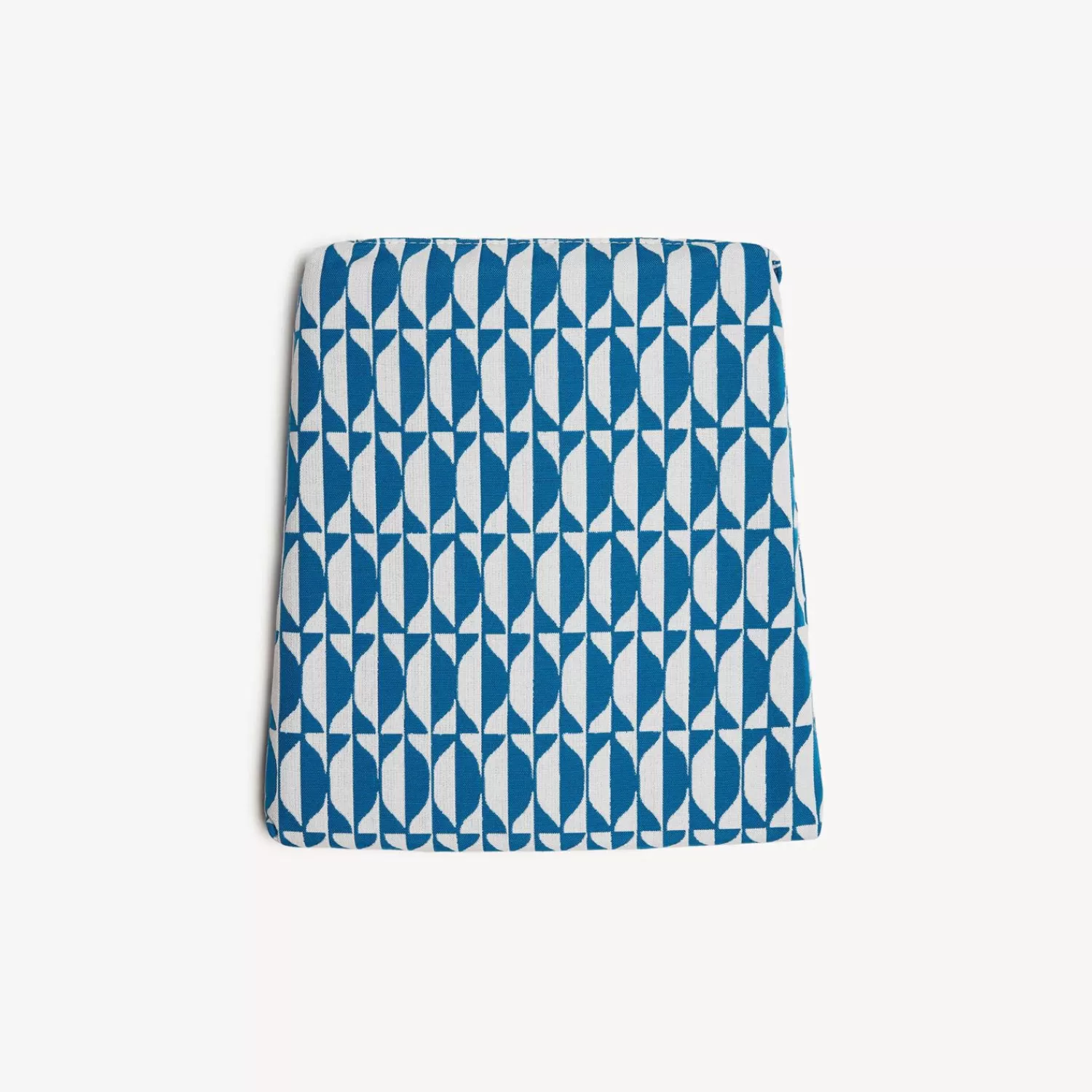 Outdoor Cushions<Fornasetti Outdoor Cushion Losanghe For Chair Capitellum Turquoise/White